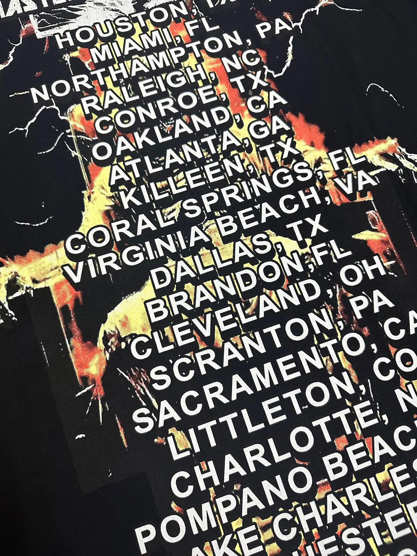 P108 782# black｜ Real stock Hellstar Cross-border European and American style, street fashion brand pure cotton T-shirt Fabric (fabric): 32 counts of 240g heavy combed double yarn pure cotton Size (size): S-M- L- X L Color (colour): black