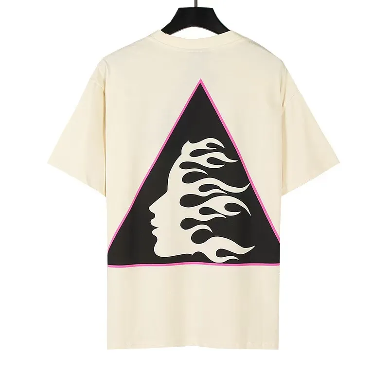 P108 Real-stock Hellstar cross-border European and American style, street fashion brand pure cotton T-shirt Fabric (fabric): 32 counts of 240g heavy combed double yarn pure cotton Size (size): S-M- L- X L Color (colour): white/apricot 👉 👉