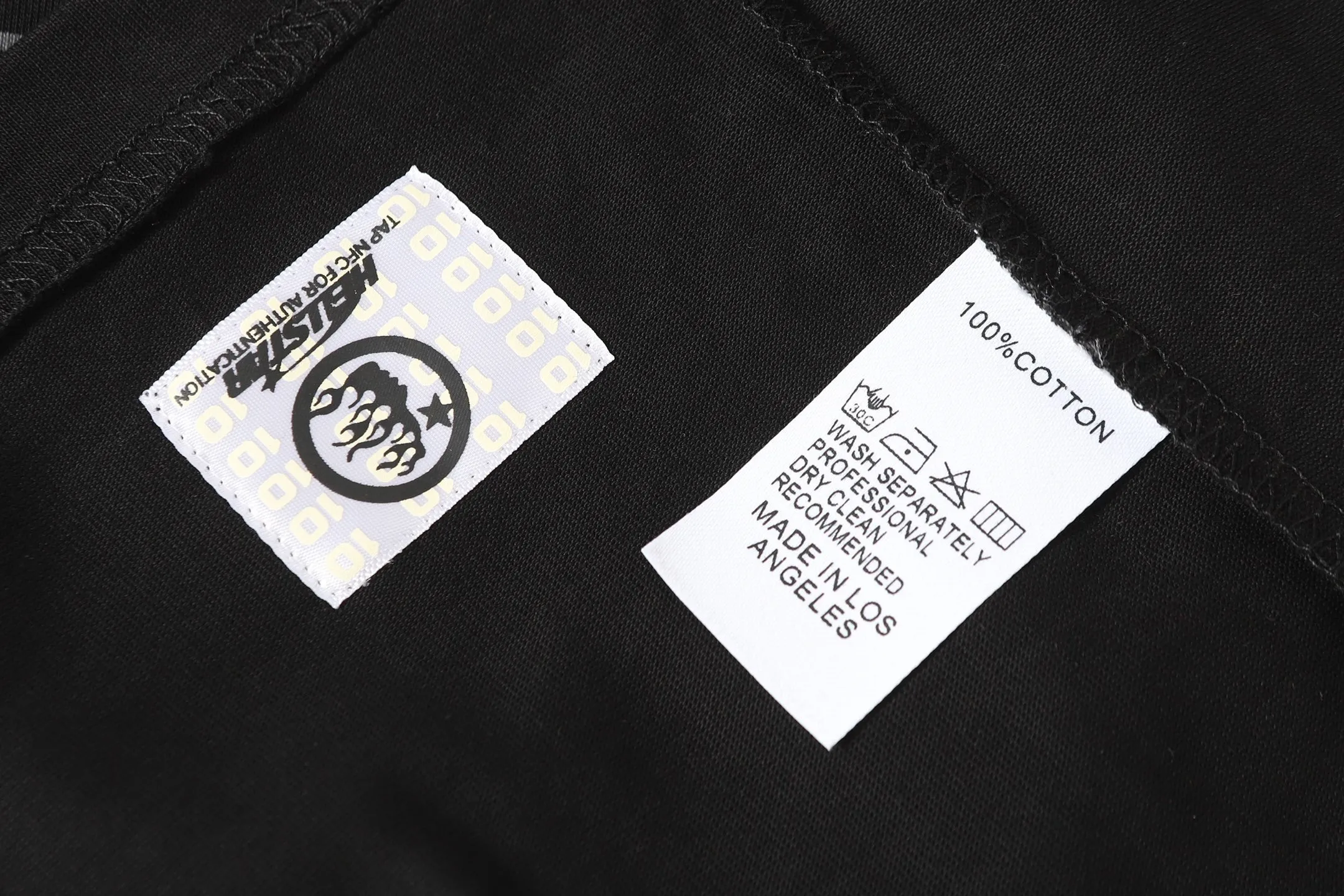P108 Real-stock Hellstar Cross-border European and American style, street fashion brand pure cotton T-shirt Fabric (fabric): 32 counts of 240g heavy combed double yarn pure cotton Size (size): S-M- L- X L Color (colour): white/black 👉 👉 👉