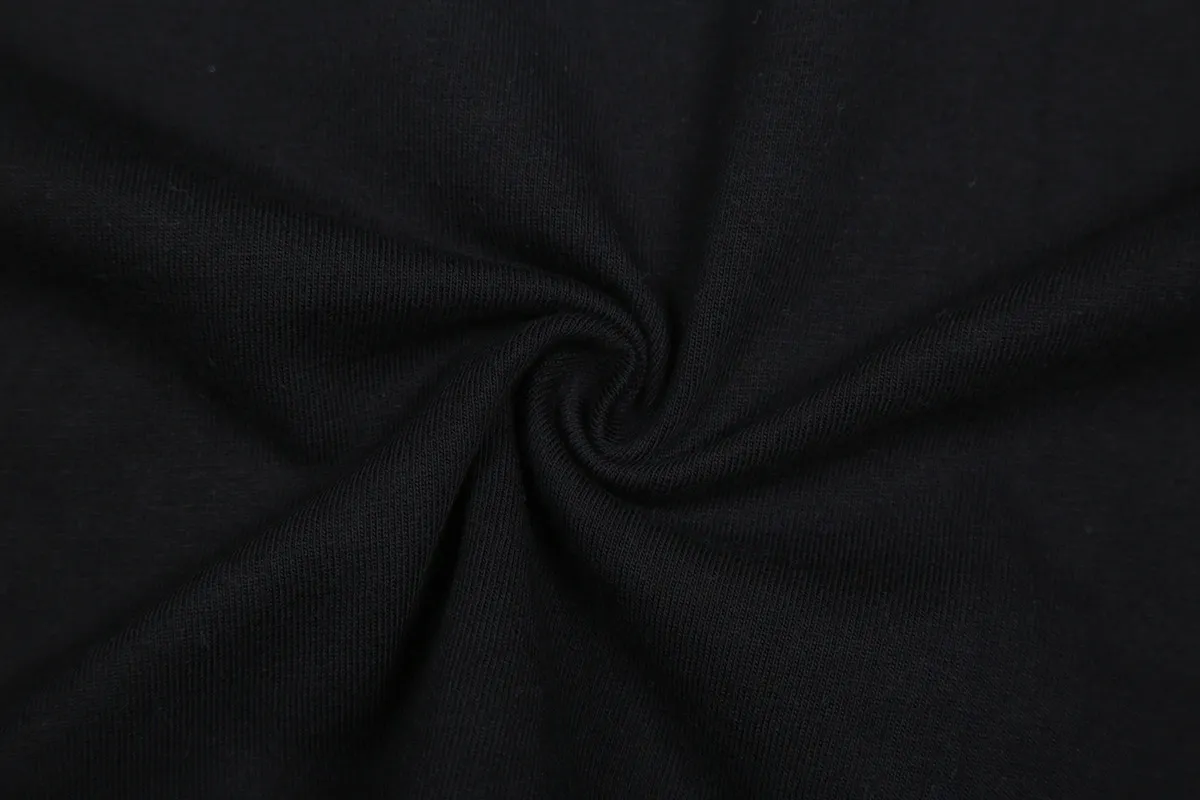 6668# P116 Hellstar American fashion high street pure cotton loose short-sleeved T-shirt Color: Black Size: S M L XL