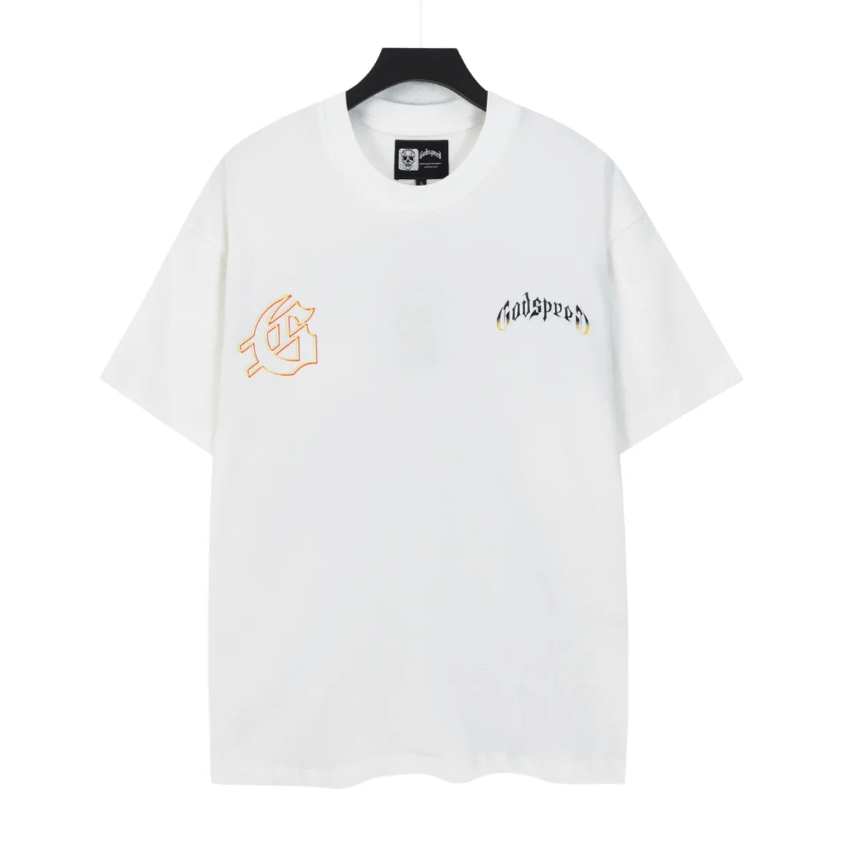 P114 Real-stock Hellstar Cross-border European and American style, street fashion brand pure cotton T-shirt Fabric (fabric): 32 counts of 240g heavy combed double yarn pure cotton Size (size): S-M- L- X L Color (colour): white