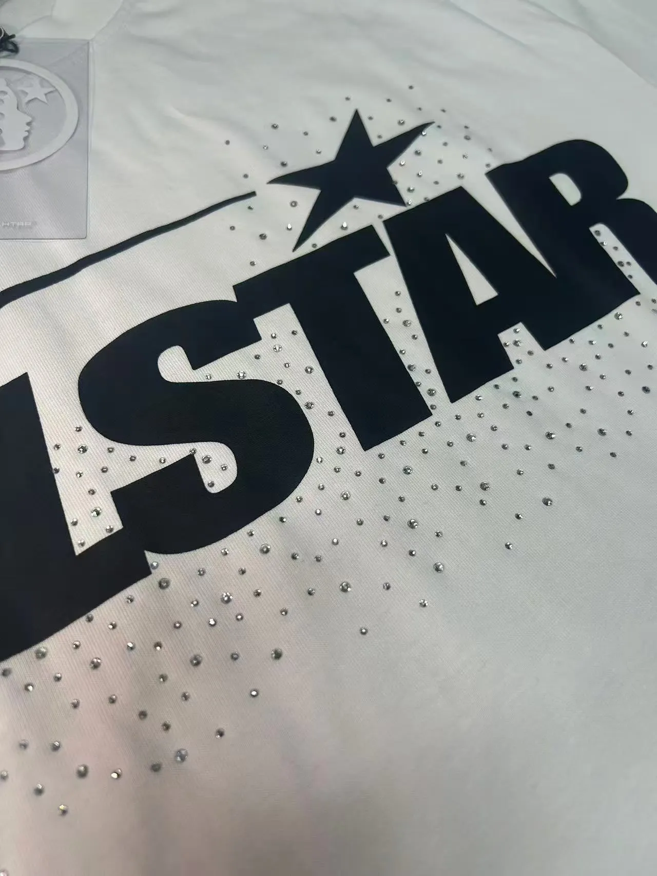 P116 Real stock Hellstar cross-border European and American style, street brand pure cotton T-shirt Fabric (fabric): 32 pieces of 240g heavy combed double yarn pure cotton Size (size): S-M- L- X L Color (colour): white