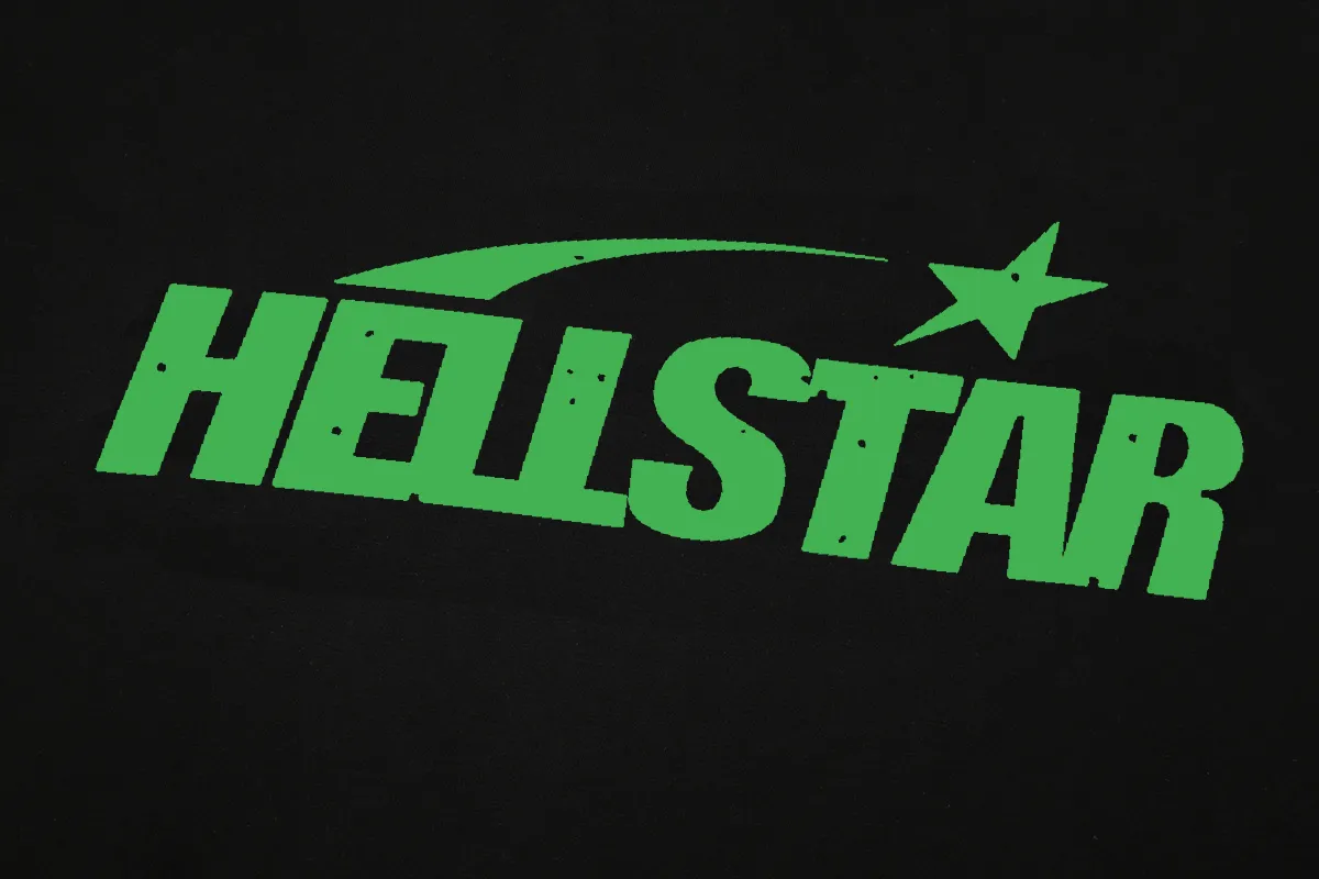 6700# P112 Hellstar American fashion high street pure cotton loose short-sleeved T-shirt Color: White Black Size: S M L XL