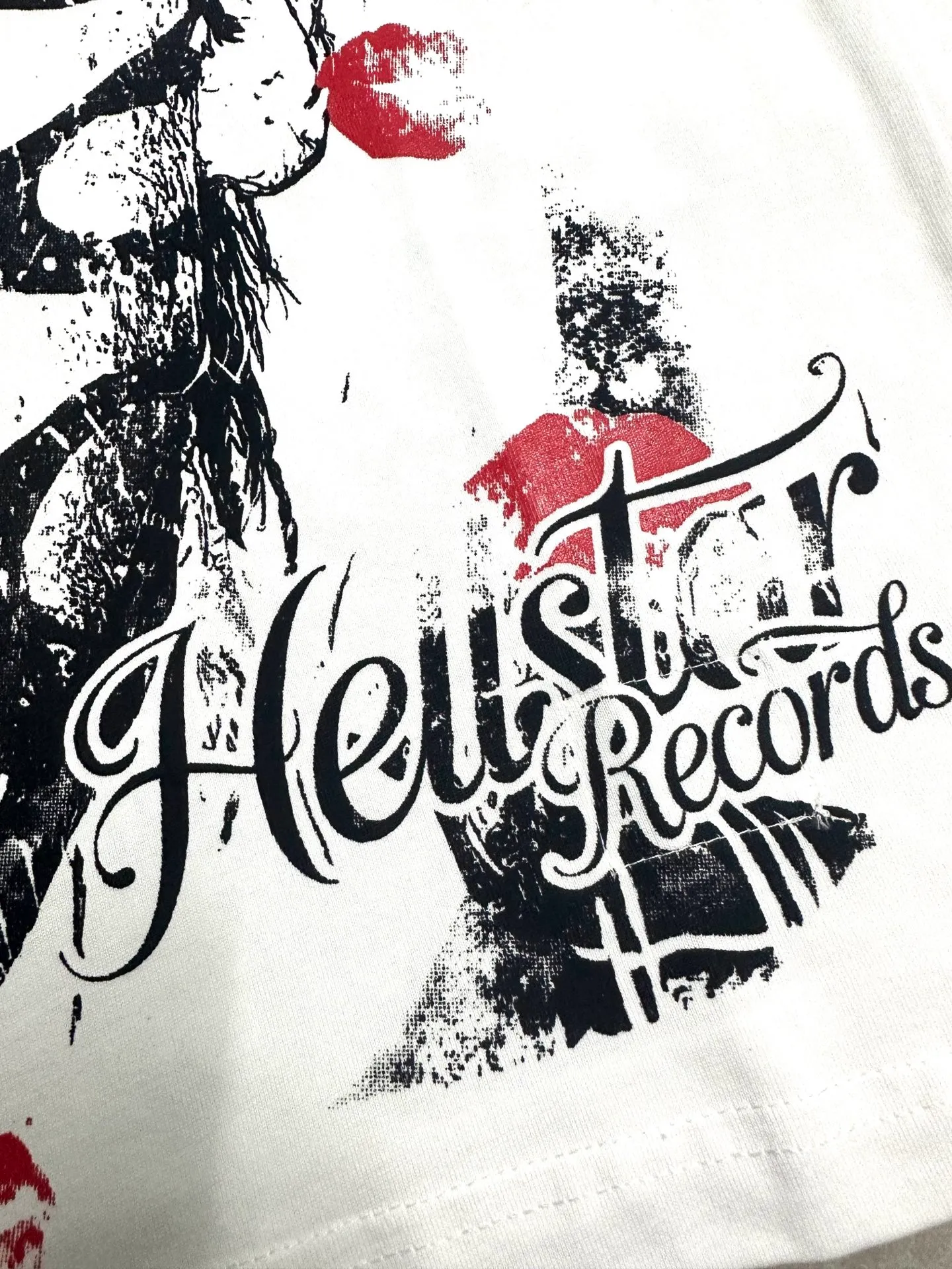 P108 780# black / white I Real stock Hellstar Cross-border European and American style, street fashion brand pure cotton T-shirt Fabric (fabric): 32 counts of 240g heavy combed double yarn pure cotton Size (size): S-M- L- X L Color (colour): white/black