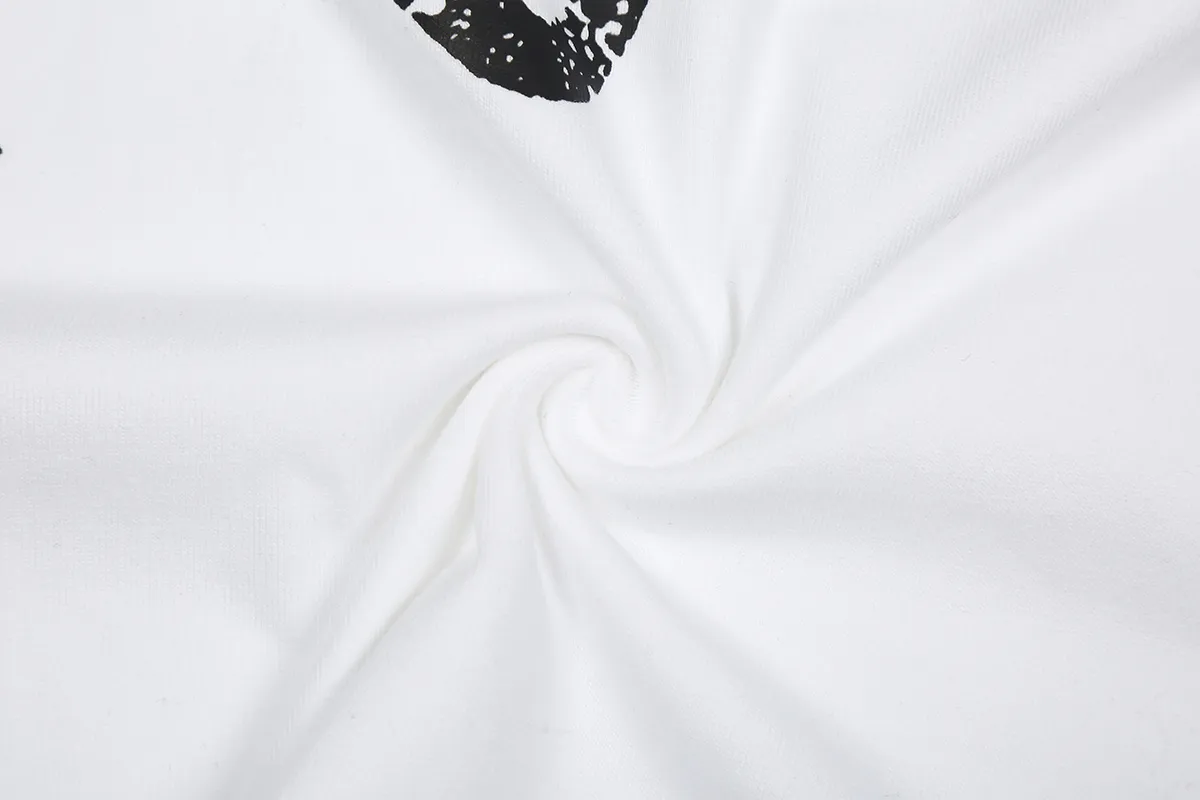 6683# P112 Hellstar American fashion high street pure cotton loose short-sleeved T-shirt Color: White Black Red Size: S M L XL
