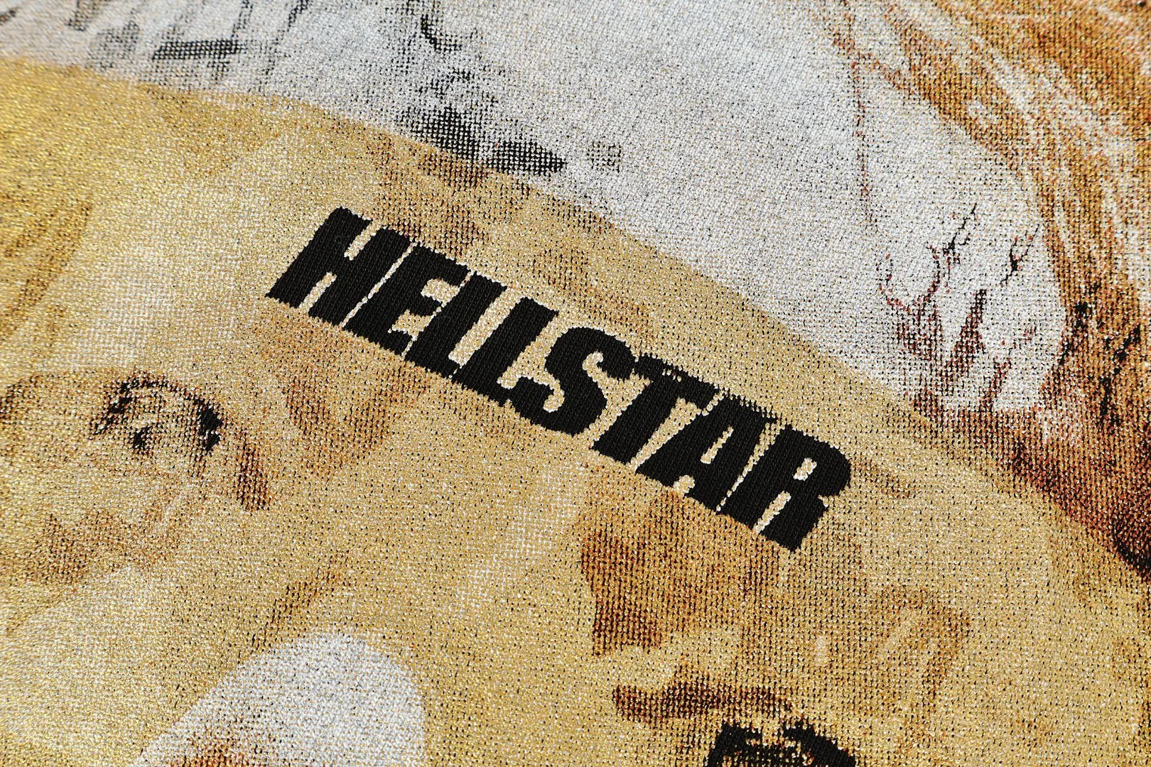 P124 Real-stock high-definition Hellstar Cross-border European and American style street brand pure cotton T-shirt Fabric (fabric): 32 pieces of 250g washed combed double yarn pure cotton Size (size): S-M- L- X L Color (colour): Washed black 👉