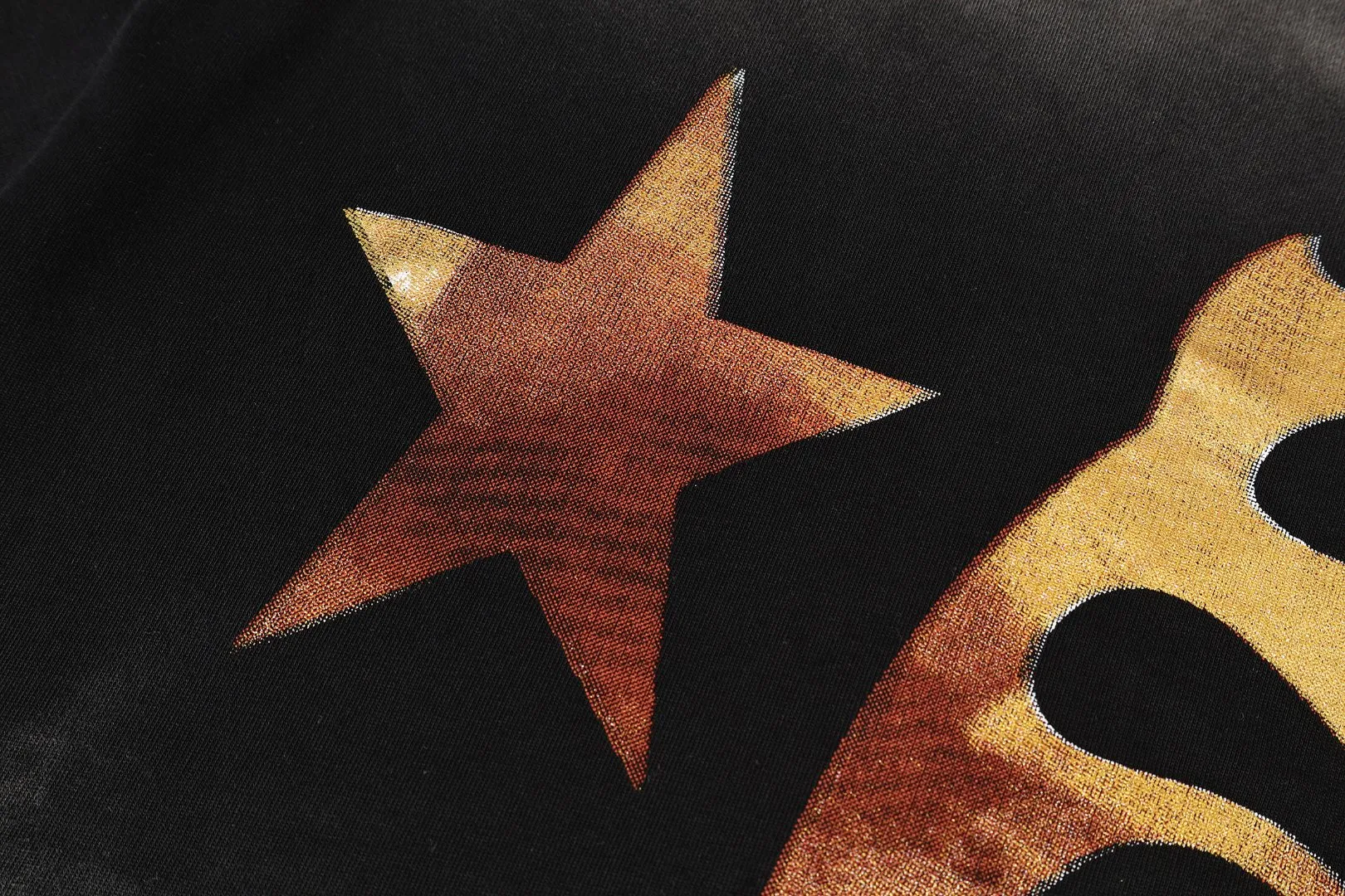 P124 Real-stock high-definition Hellstar Cross-border European and American style street brand pure cotton T-shirt Fabric (fabric): 32 pieces of 250g washed combed double yarn pure cotton Size (size): S-M- L- X L Color (colour): Washed black 👉