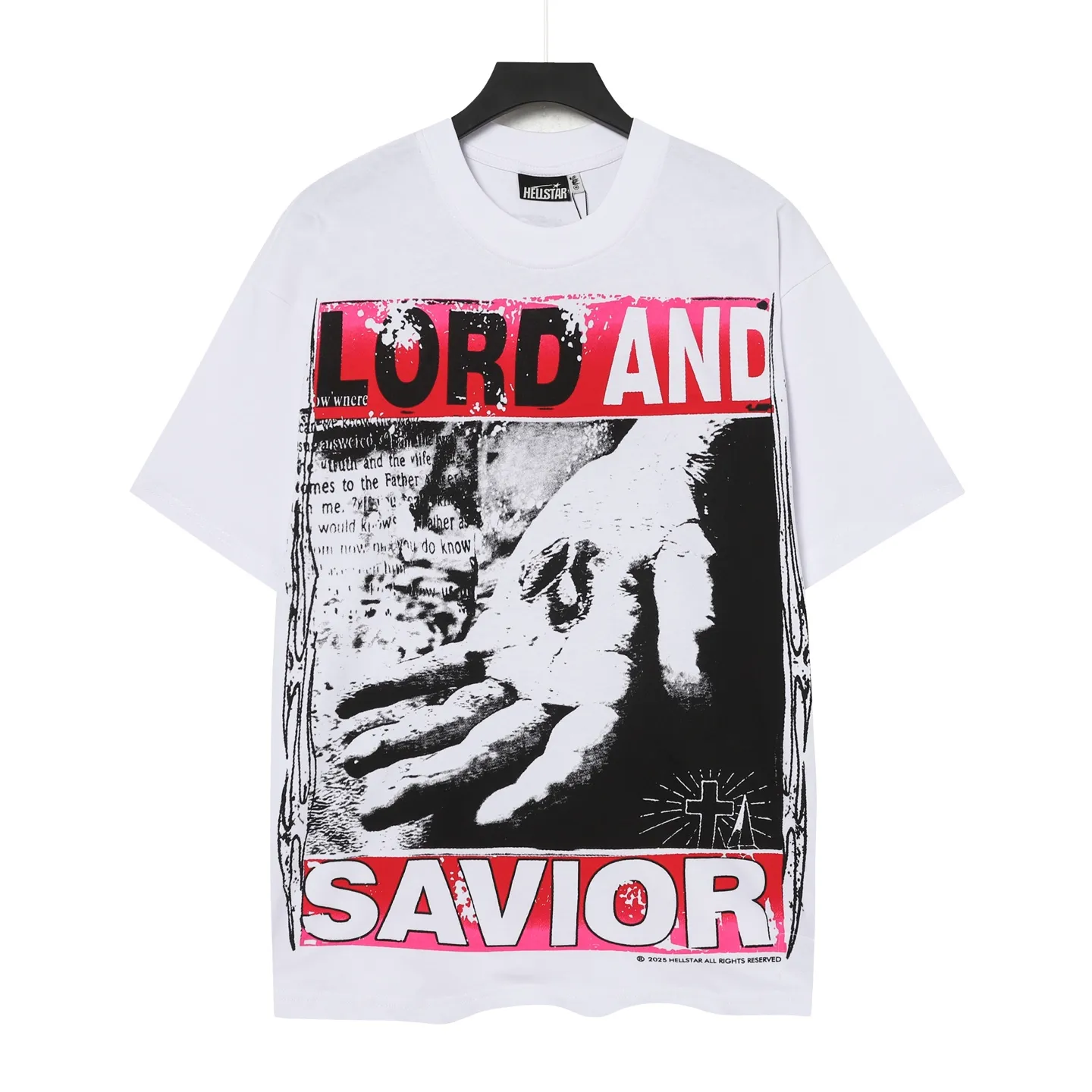 P108 Real-stock Hellstar Cross-border European and American style, street fashion brand pure cotton T-shirt Fabric (fabric): 32 pieces of 240g heavy combed double yarn pure cotton Size (size): S-M- L- X L Color (colour): white