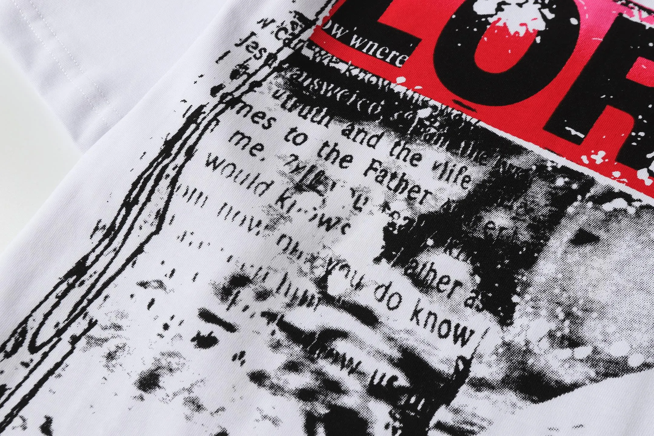 P108 Real-stock Hellstar Cross-border European and American style, street fashion brand pure cotton T-shirt Fabric (fabric): 32 pieces of 240g heavy combed double yarn pure cotton Size (size): S-M- L- X L Color (colour): white