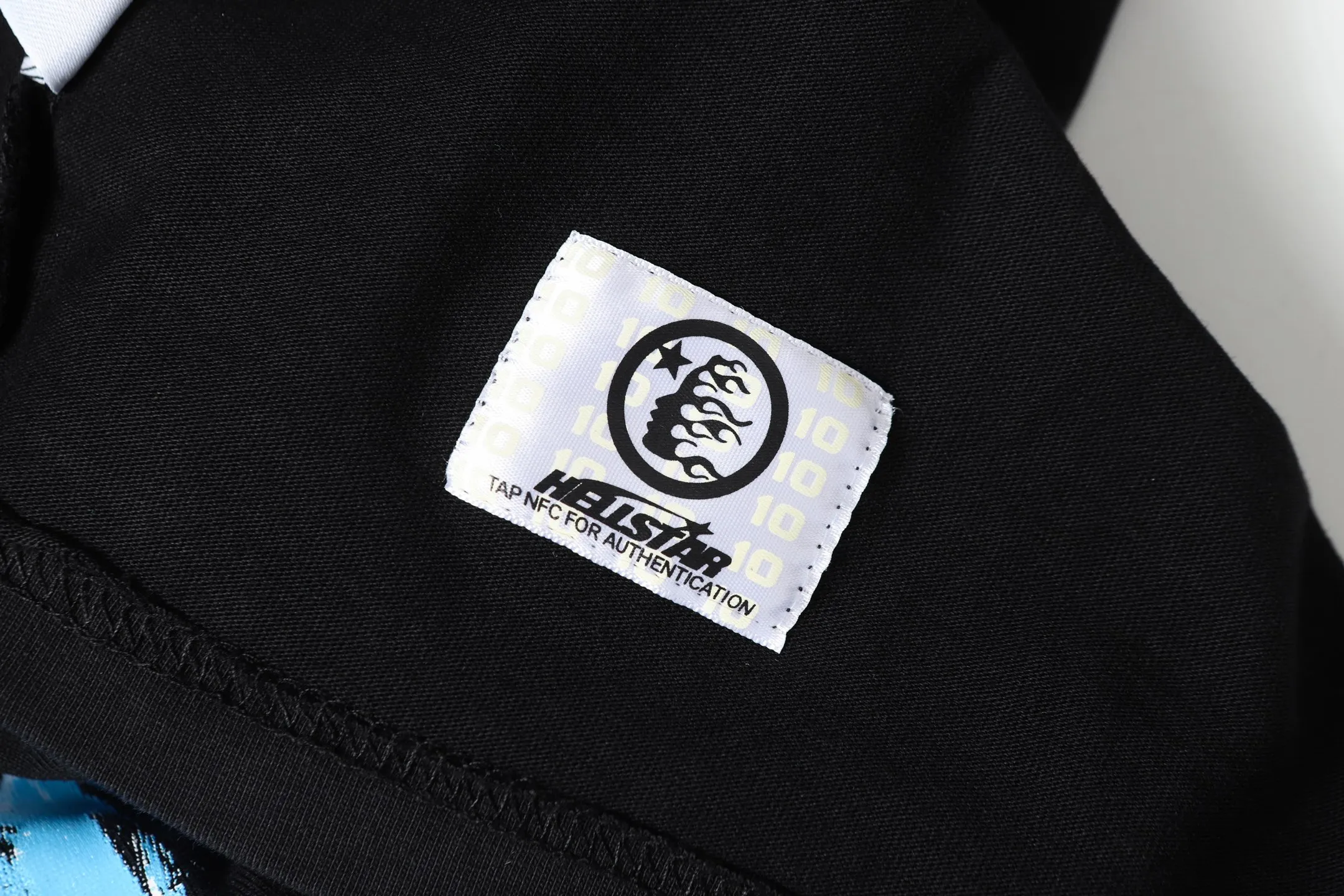 P124 Hellstar Hellstar Cross-border European and American style street fashion brand pure cotton T-shirt Fabric (fabric): 32 counts 250g washed combed double yarn pure cotton Size (size): S-M- L- X L Color (colour): Washed black (spray Ma Liu)