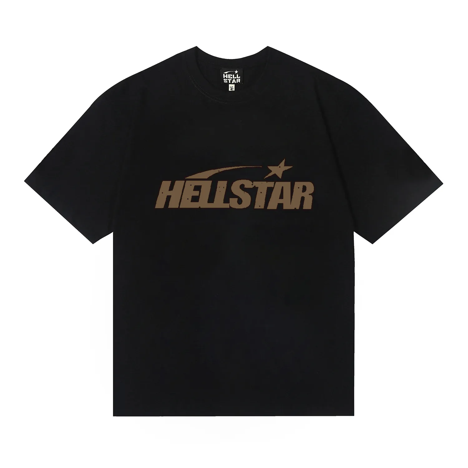 6710# P112 Hellstar American fashion high street pure cotton loose short-sleeved T-shirt Color: White Black Size: S M L XL
