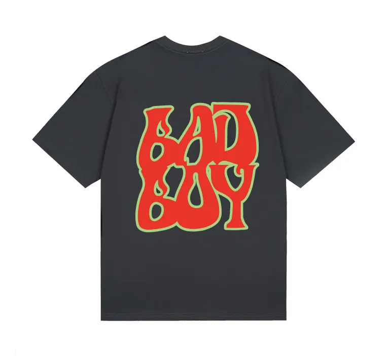 6793# P116 Hellstar American fashion high street pure cotton loose short-sleeved T-shirt Color: Black Gray Size: S M L XL