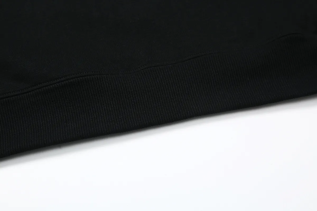 9916# P196 Ins American hip-hop trendy brand hellstar letter printed high street loose hooded pullover sweatshirt for men and women Color: Black White Size: S M L XL