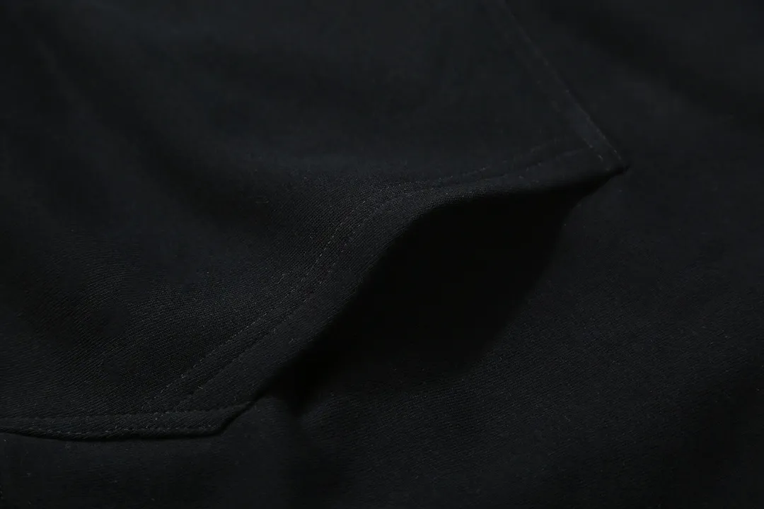 9909# P200 Ins American hip-hop trendy brand hellstar letter printed high street men and women loose hooded pullover sweatshirt Color: Black Size: S M L XL