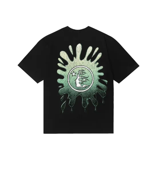 6809# P116 Hellstar American fashion high street pure cotton loose short-sleeved T-shirt Color: White Black Apricot Code Number: S M L XL