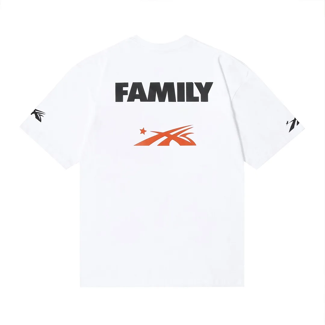 6647# P116 Hellstar American fashion high street pure cotton loose short-sleeved T-shirt Color: White Black Size: S M L XL