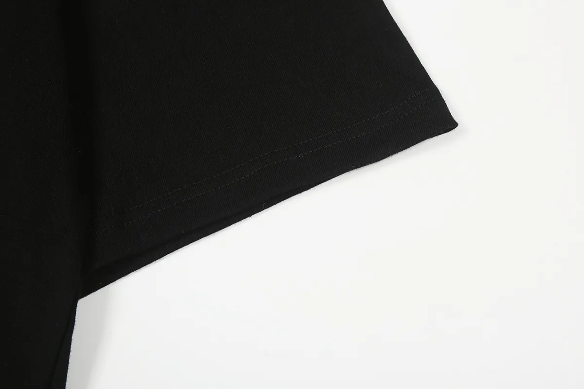 6698# P116 Hellstar American fashion high street pure cotton loose short-sleeved T-shirt Color: White Black Size: S M L XL