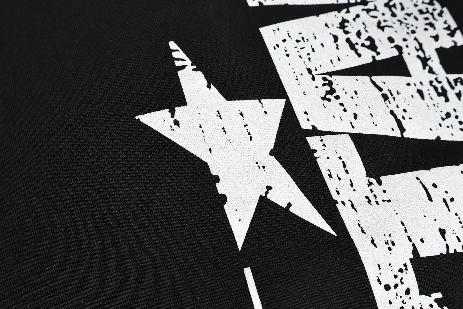 P124 Real-stock high-definition Hellstar Cross-border European and American style street brand pure cotton T-shirt Fabric (fabric): 32 pieces of 250g washed combed double yarn pure cotton Size (size): S-M- L- X L Color (colour): washed black/washed gray 👉