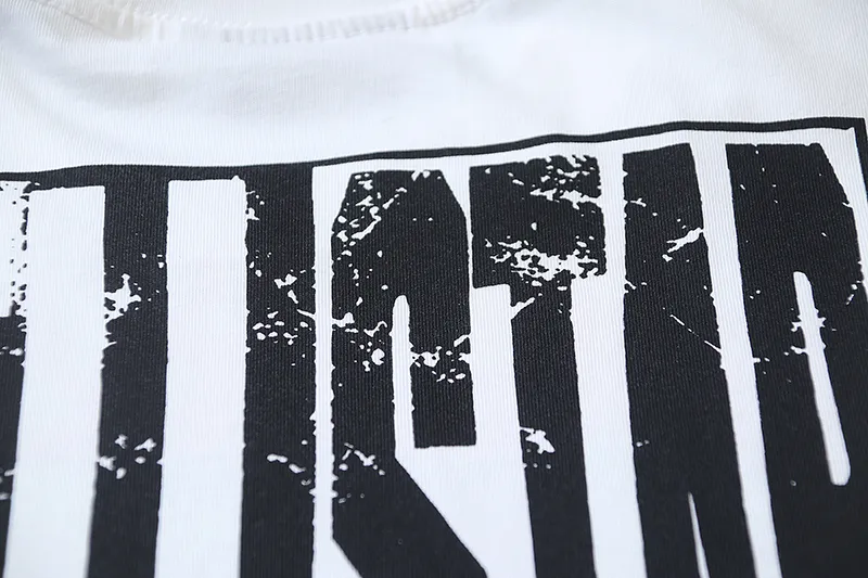 P110 5621# Real shot Hellstar Meichao high street pure cotton loose short-sleeved T-shirt Fabric: 240g 32 count fine cotton double yarn pure cotton Color: White Size: S M L XL