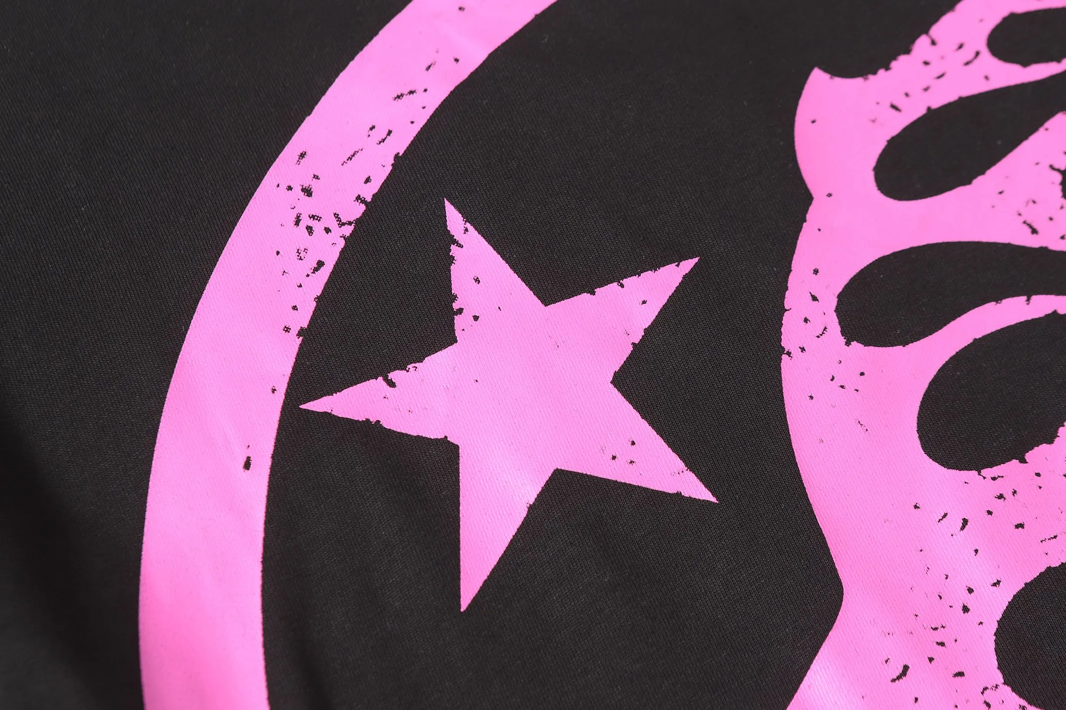 P116 Real-stock Hellstar Cross-border European and American style, street fashion brand pure cotton T-shirt Fabric (fabric): 32 pieces of 240g heavy combed double yarn pure cotton Size (size): S-M- L- X L Color (colour): black