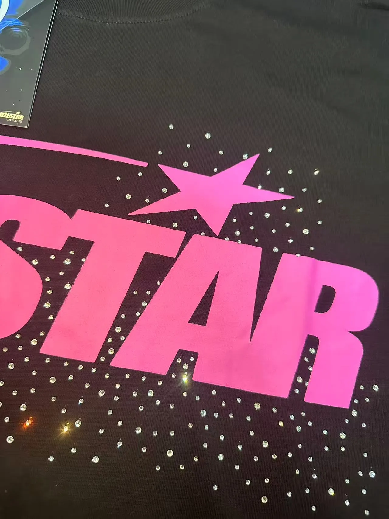 P116 Real-stock Hellstar Cross-border European and American style, street fashion brand pure cotton T-shirt Fabric (fabric): 32 pieces of 240g heavy combed double yarn pure cotton Size (size): S-M- L- X L Color (colour): black