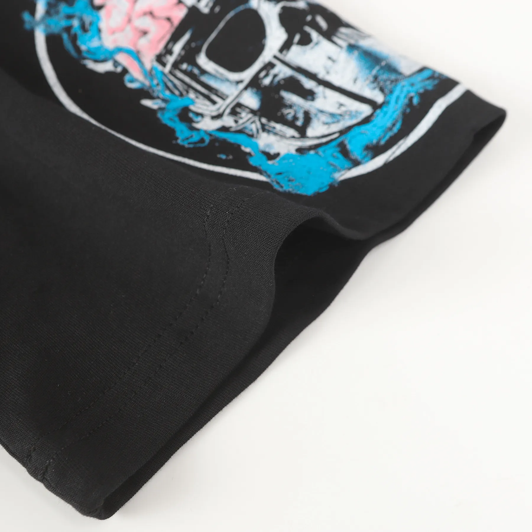 P108 Real-stock Hellstar Cross-border European and American style, street fashion brand pure cotton T-shirt Fabric (fabric): 32 pieces of 240g heavy combed double yarn pure cotton Size (size): S-M- L- X L Color (colour): black