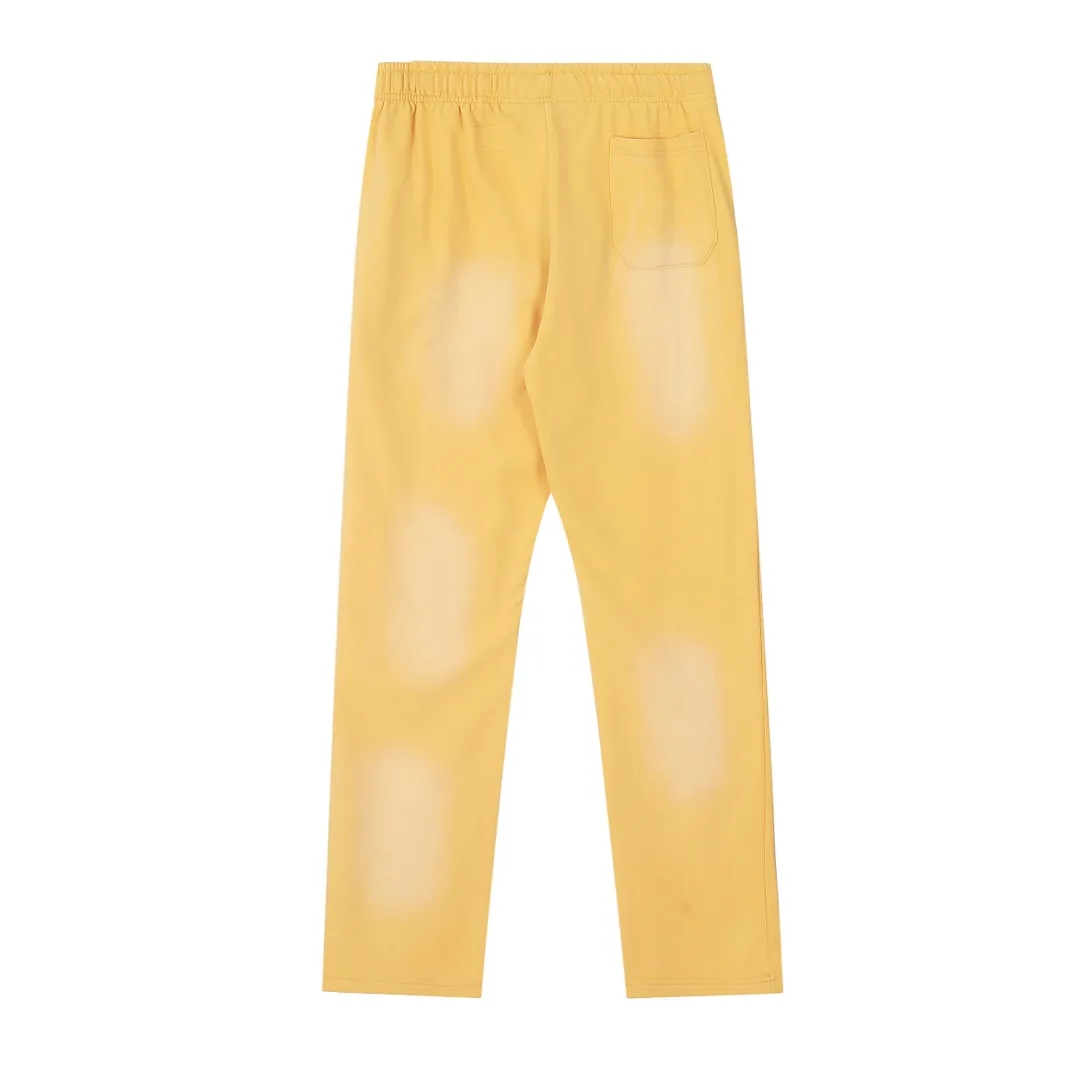 P210 Hellstar Studios Sports Sweatpants Yellow terry trousers color (color): yellow Size (size): S, M, L, XL