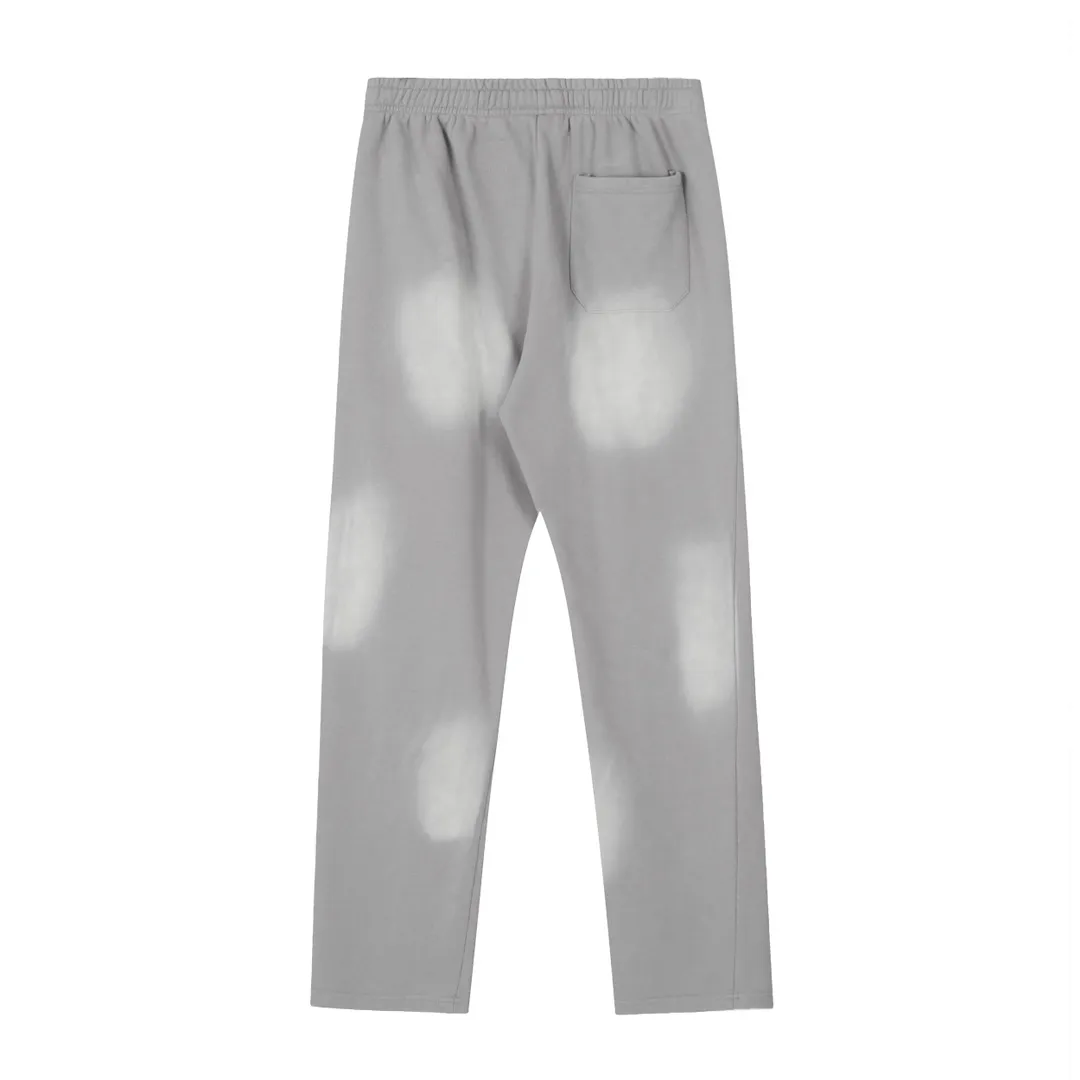 P210 Hellstar Studios washed distressed terry sweatpants color (color): gray Size (size): S, M, L, XL