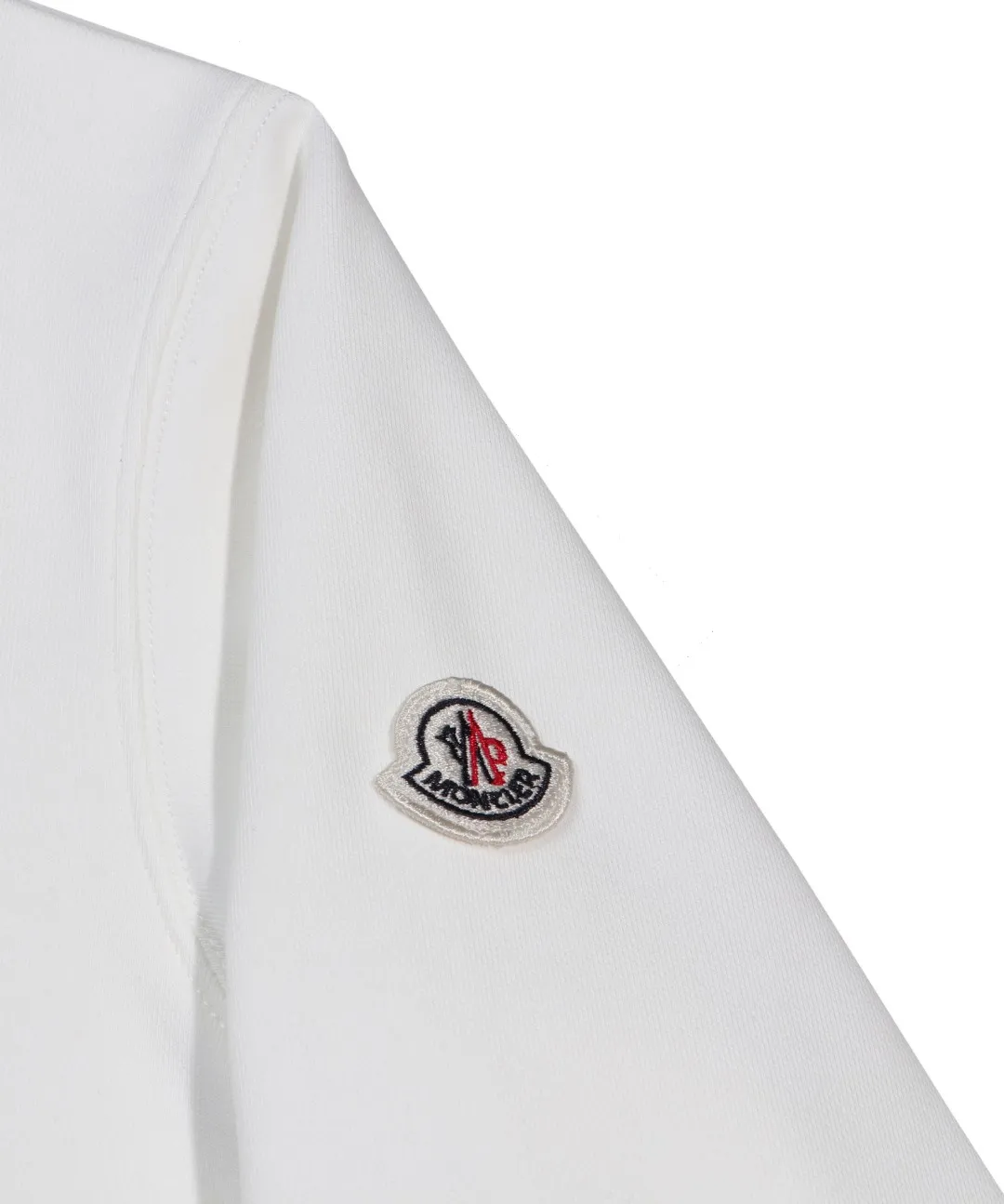 P210 High-version sweatshirt) [Long-term stock] 〖𝐌𝐎𝐍𝐂𝐋𝐄𝐑~Mask〗 Made of 440g heavy-weight fabric. It is different from the market currency. It can be matched with any variety and is properly handsome. 😎The whole dress is made of double waistcoats. The double waistcoats make the whole dress more three-dimensional. Not ordinary factories can do such fine work. 2025 Spring runway version of the T stage, on sale at the counter, round neck terry sweatshirt, high-end double-strand pure cotton, custom-made stretch ribs, dyed in the same vat, complete with three standards, matched with exquisite embroidered LOGO on the chest, simple and advanced, same style for men and women. Color: black, apricot, white, size: S M L XL 2XL