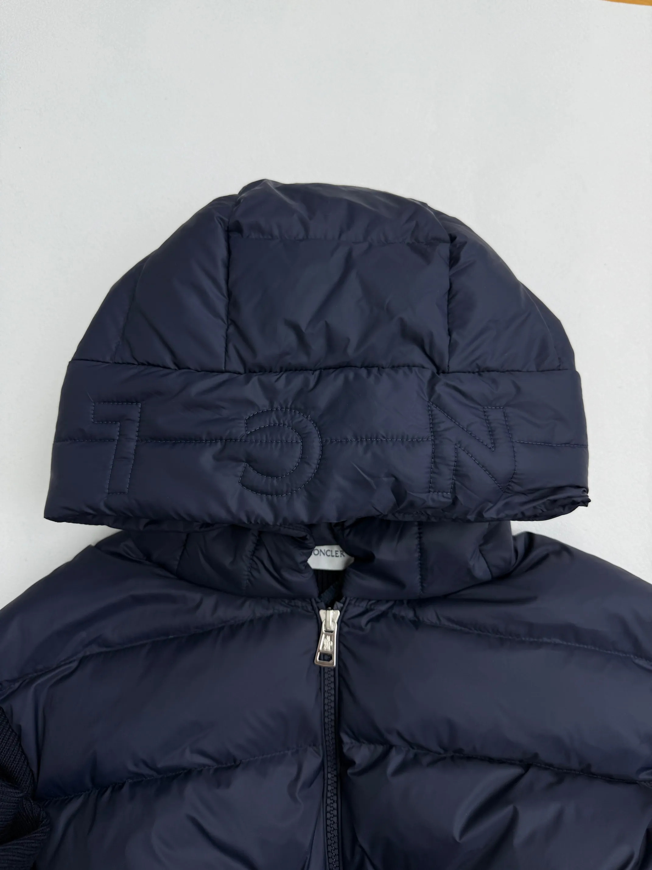 P690 Moncler wool knitted patchwork hooded down jacket 0/1/2/3/4