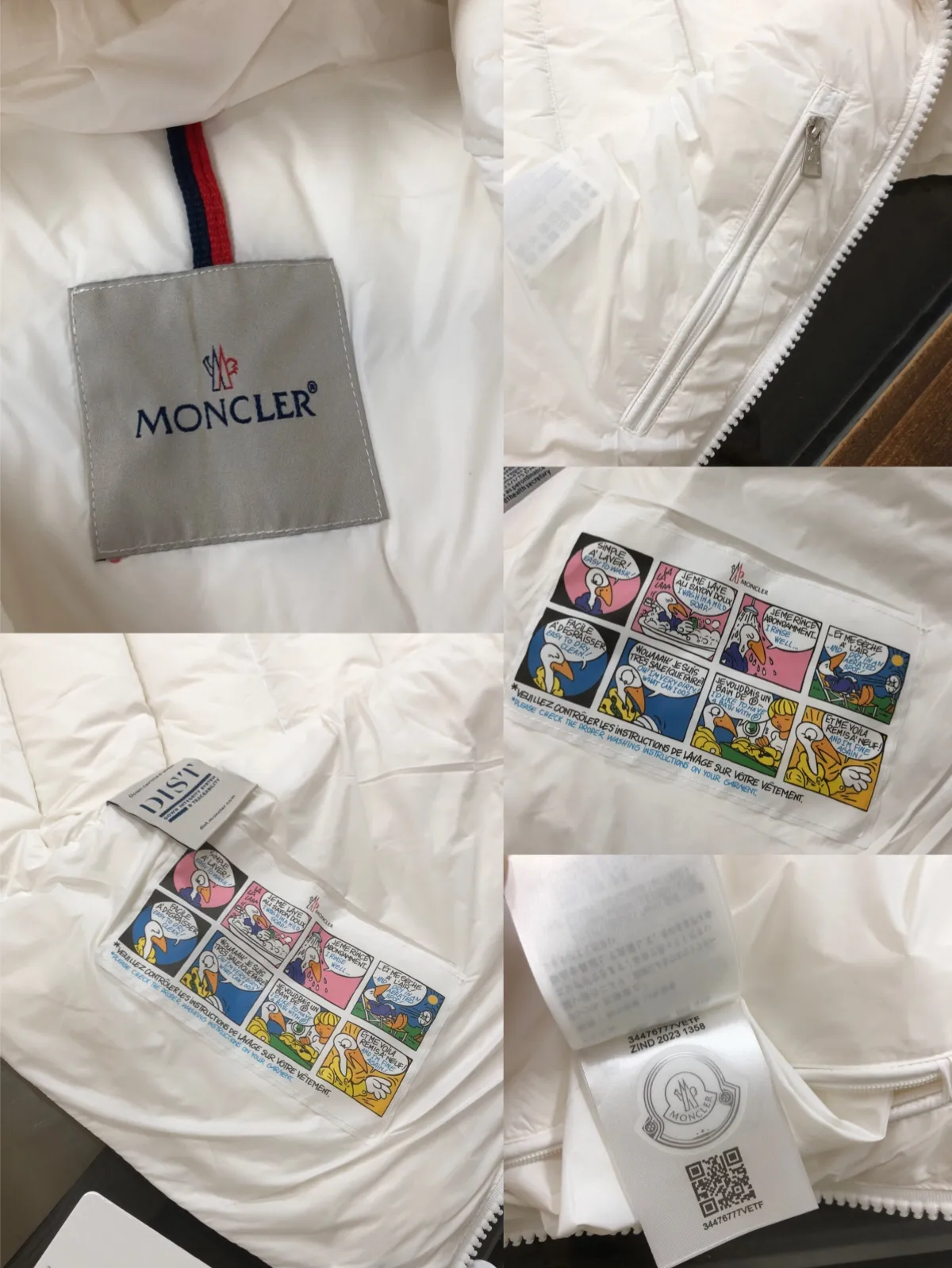 P660 moncler/Moncler hooded letter-printed down vest for men and women. It is carefully made of original nylon fabric and decorated with Moncler's unique logo details on the front chest. Made from the original version, every detail inside is restored. As soon as you pick up the real velvet and fake velvet, you can tell that only good things are made. Color: Black White Size: 1 2 3 4 5 (M～3xl)