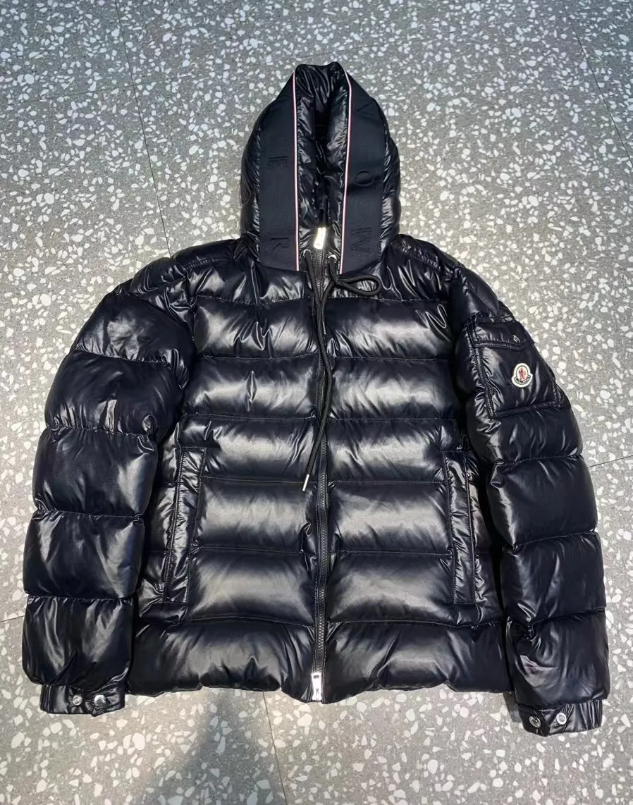 P800 🆕❤️2023🆕Moncler new Pavin short hooded down jacket, same style for men and women Color: black, white Size: 12345