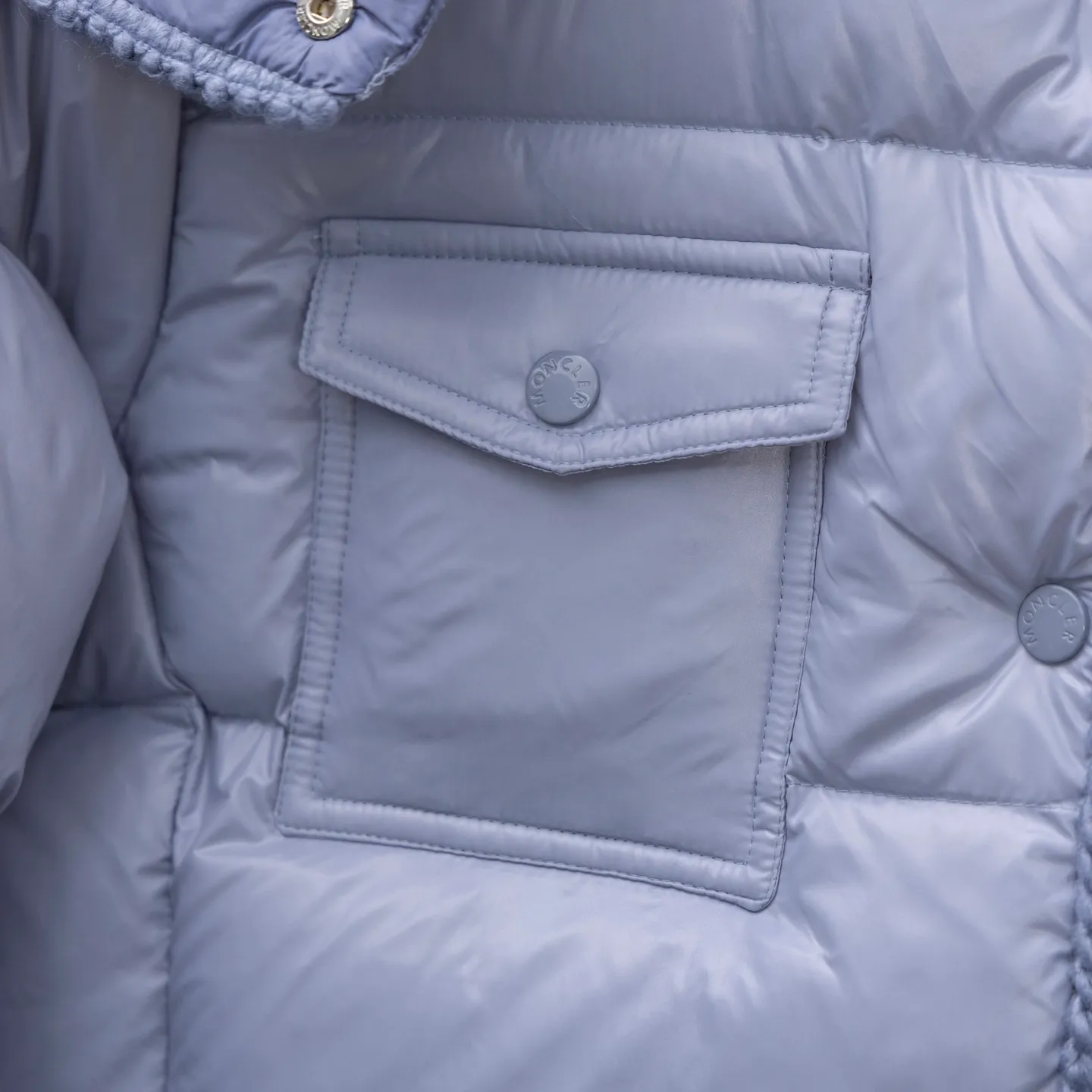 P820 ​​2025 new model🆕Moncler/mask oil wax leather waist style GLAREIN hooded long-sleeved down jacket for women. Oil wax leather coated new fabric, slim design style, warm and slim