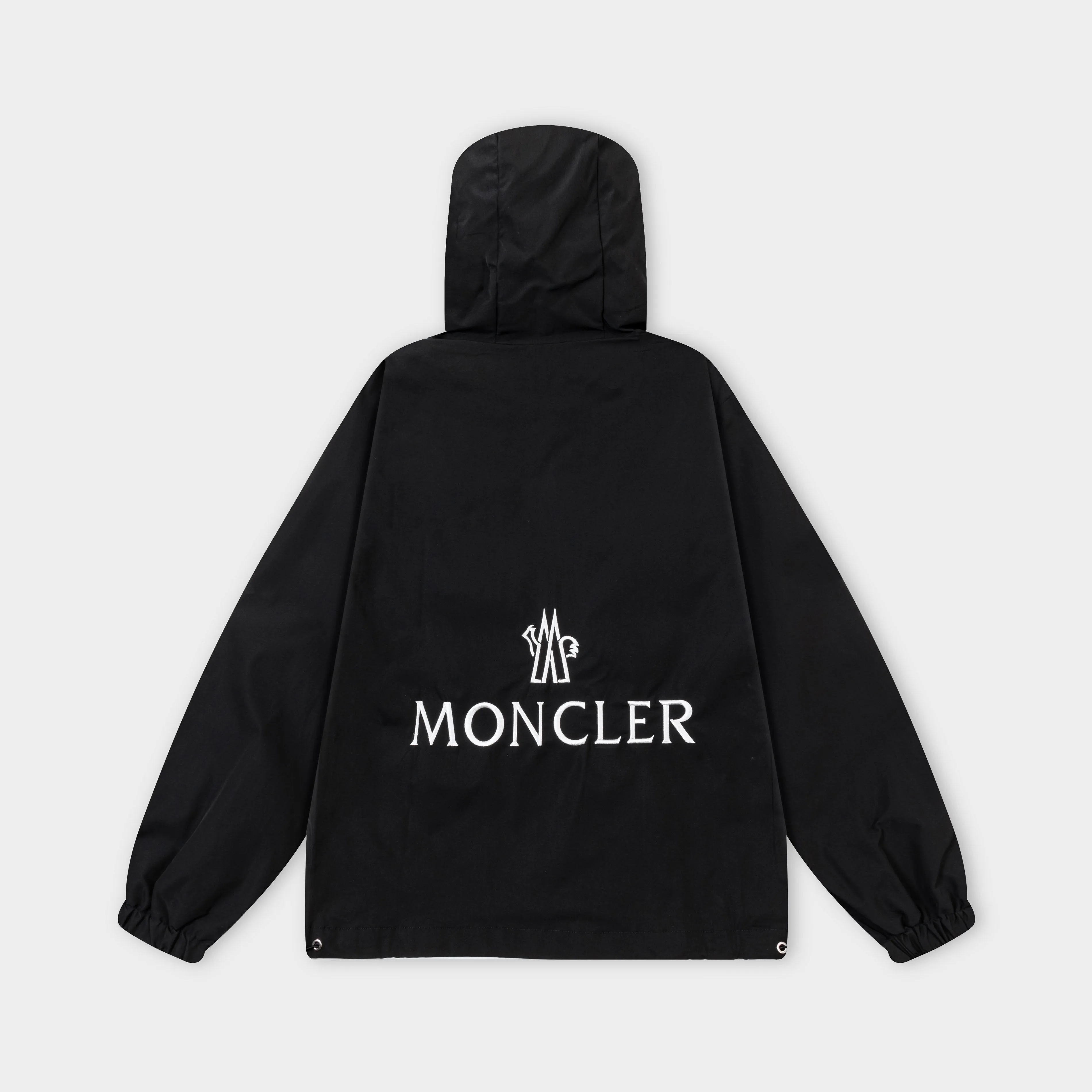 P320 2025 Mouthless MONCLER... New style for autumn and winter Hardware logo. High-quality hooded jacket. Mainly recommended version. Customized fabrics. Higher grade. High-density memory brushed lining. More fashionable and comfortable. High-standard customization. The upper body is very stylish. Classic and versatile. It can be matched with any fashion. The version is super good. It is recommended!  Color: Khaki Black Size: M-4XL