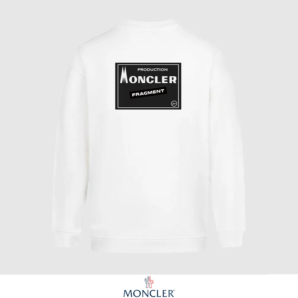 P240 Recommend the most popular Moncler masked 380g printed terry crew neck sweatshirt. Breathable pure cotton fabric. The texture is very soft and comfortable. No shrinkage, no deformation, no pilling). Original customized accessories. Collar label. Wash mark. Hang tag. Packaging (perfect details). Color: White. Black. Size: XS S M L.