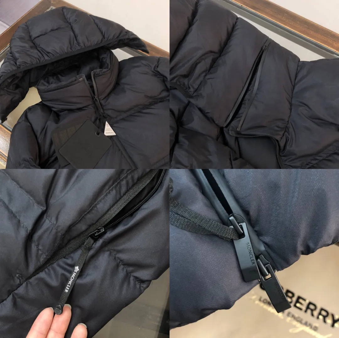P860 🆕🆕🆕🔥The latest short down jacket from Moncler Masac men's official website. New product shipment ✅A must-have item for fabric control. 2024 new technical fabrics. Extremely lightweight ⭕️ The Masac men's short down jacket is made of protective materials and decorated with geometric quilting, which is lightweight and warm. The Masac men's down jacket combines cutting-edge fabrics with innovative details. Short design made from lightweight, fine-grained tear-resistant functional fabric for durability and practicality. Lightweight and warm, it's finished with gusseted quilting. Comes with 🉑removable hood. Made of ripstop fabric with a fine soft ripstop lining, down filling, two-way zipper closure, zippered pockets, and elasticated cuffs and hem! Hurry up and place your order👏👏Available from stock! Color: black light blue Size: 1-2-3-4-5 (M～3xl)