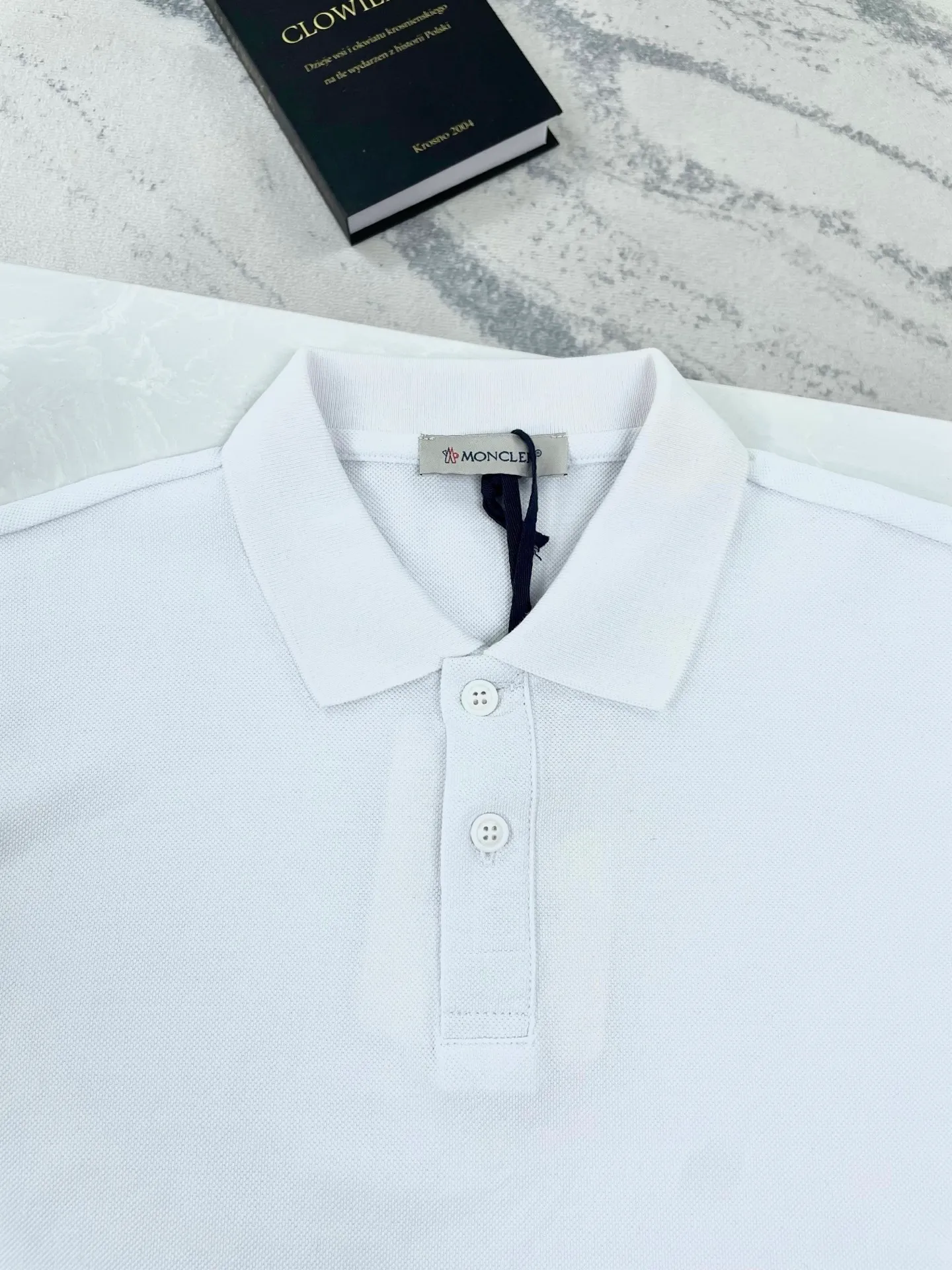 P190 (high version) Moncler-muzzle-25ss new cotton pique polo shirt short-sleeved T-shirt Size:XS-L