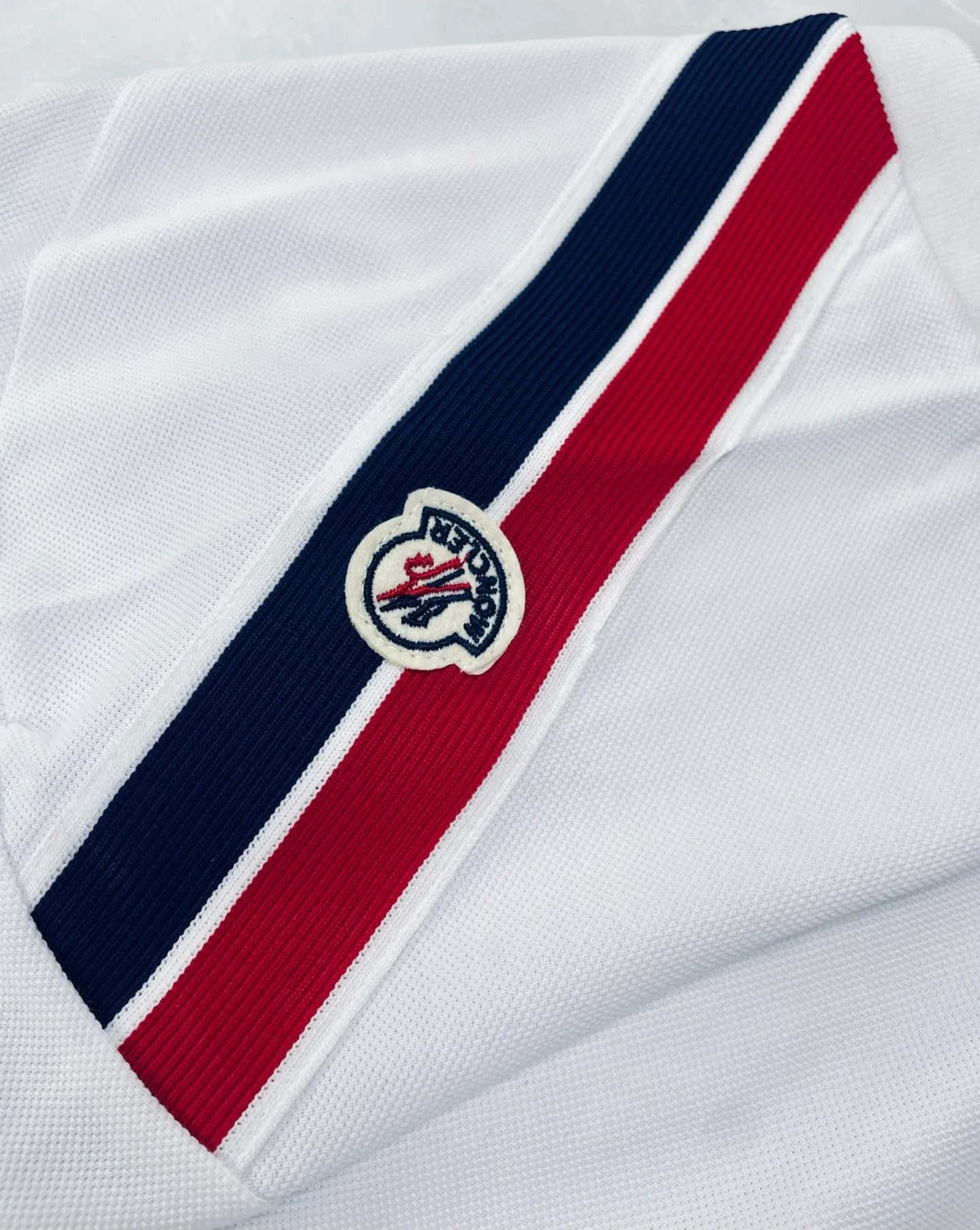 P190 (high version) Moncler-muzzle-25ss new cotton pique polo shirt short-sleeved T-shirt Size:XS-L