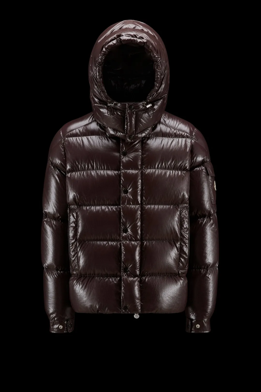 P800 Wooden House Brown Moncler Maya 70th Anniversary Short Down Jacket Official Website Picture 1-5