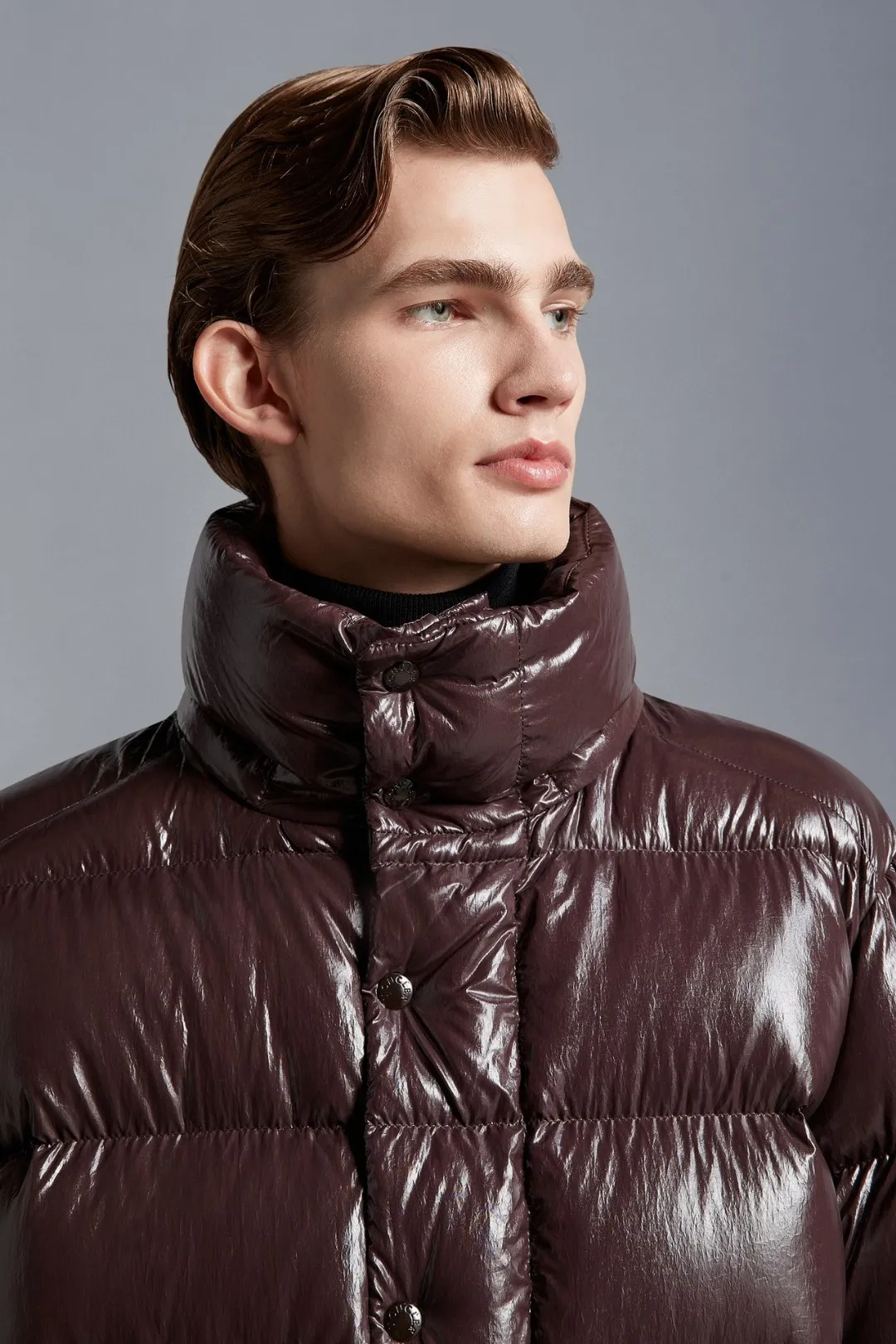 P800 Wooden House Brown Moncler Maya 70th Anniversary Short Down Jacket Official Website Picture 1-5