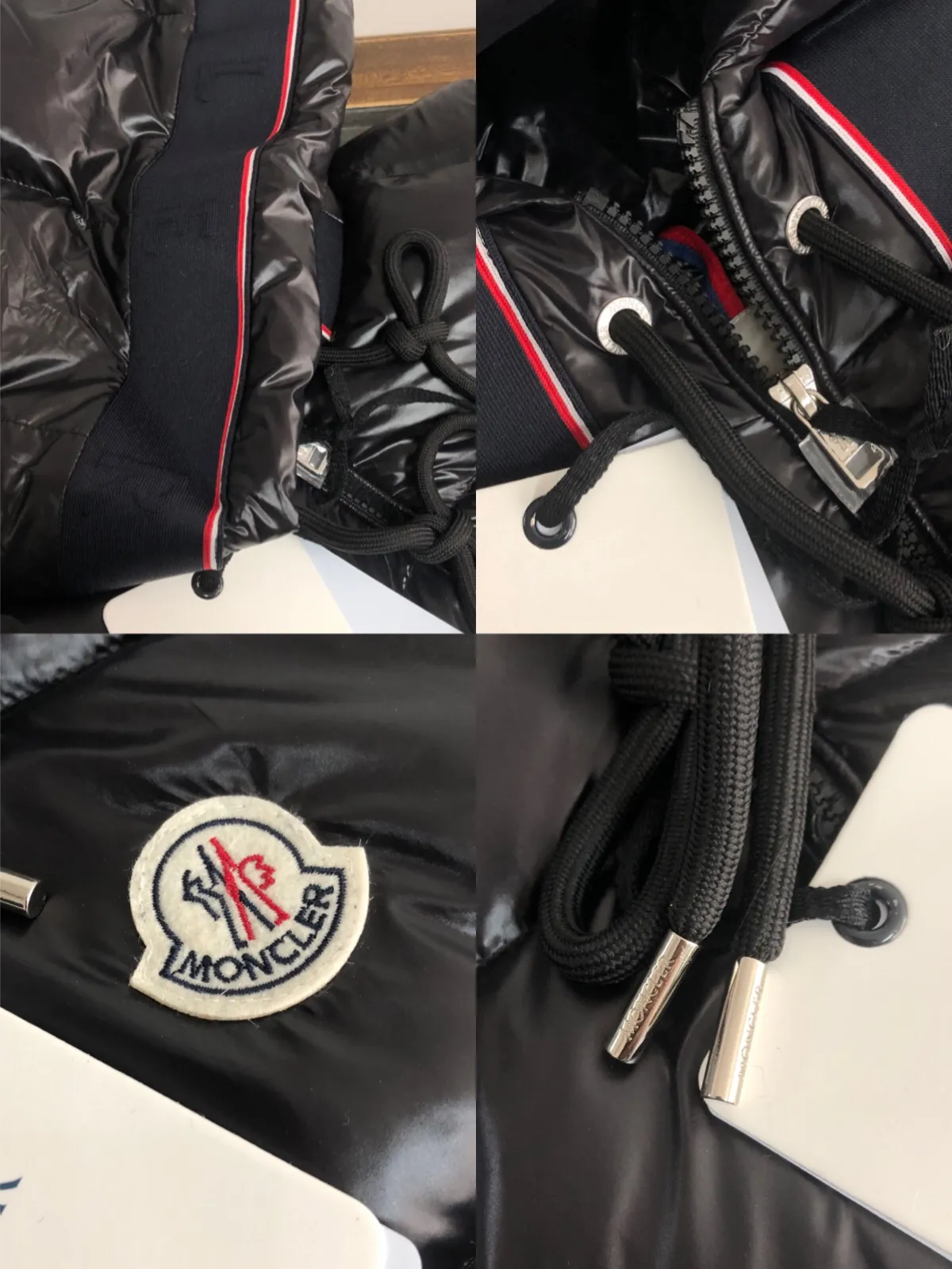 P720 Moncler 25 autumn and winter new style! Fashionable down vest! Down vest! New products are available at the counter at the same time ✨The 100% cotton fabric selected from customers has extremely superior waterproof and breathable properties, and the fabric feels very soft, smooth and shiny!  The inner filling is 90% white duck down, which has excellent fluffiness and resilience, and its cold-proof performance is unquestionable! Zipper pulls with customer-supplied brand letters engraved on them show off the aura of big brands everywhere, and they look good no matter how simple and elegant you wear them! Lightweight, convenient and warm, it can be paired with sweaters or sweatshirts! Fashionable and versatile 💫 Color: black white Size: 12345