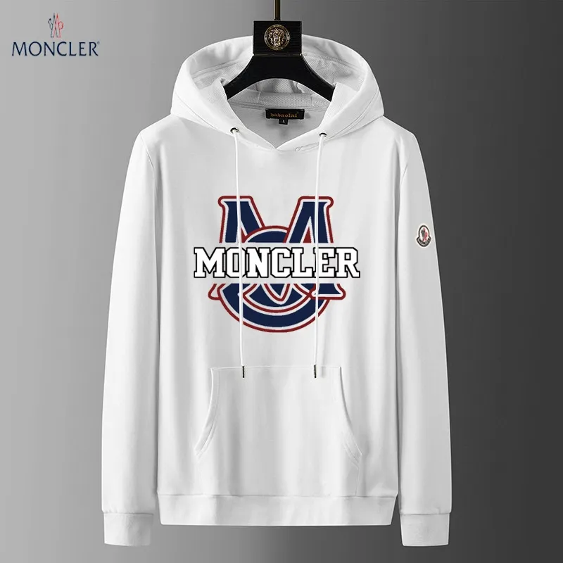 P380 💰【MONCLER】(Fat Man Gospel) hot-selling suit is coming. Focus on the original version of the official website. 2025 new hot-selling sweatshirt suit. The original order is hard to buy🇭🇰. It is the meticulous work of top designers for a fitting and perfect upper body effect. All-natural high-quality Roman cotton 100%, close-fitting comfort, noble and elegant! Original hardware embodies elegance and nobility! Counter size: M-5XL (maximum wear up to 220 pounds)