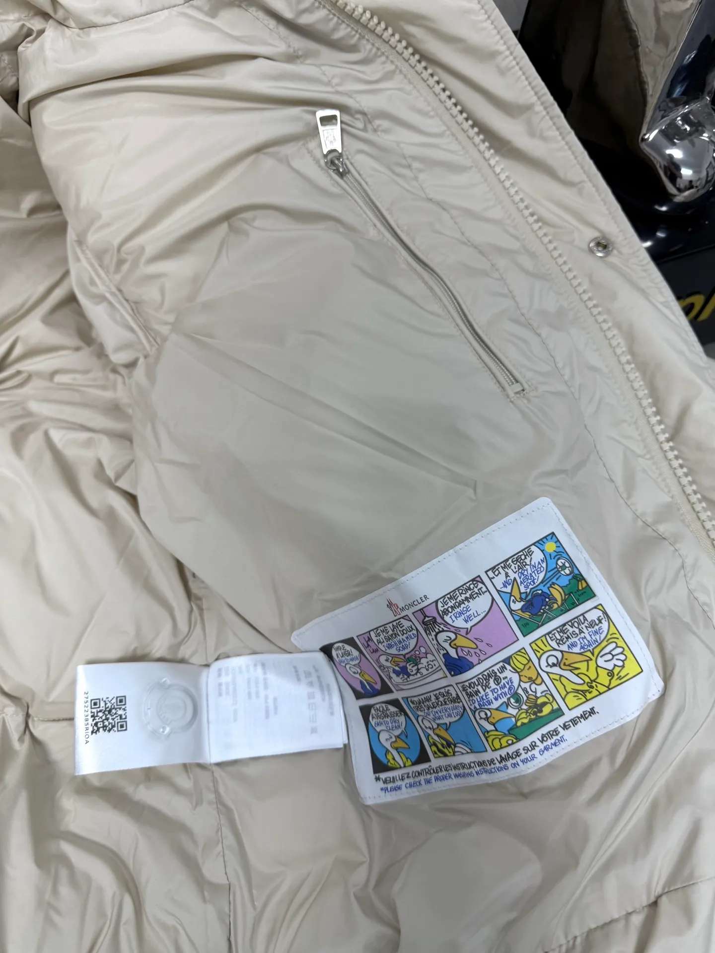 P980 Moncler autumn and winter new down jacket, top version, original customized hardware accessories, fully imported and original customized, full and fluffy, super heavy-duty, excellent fabric workmanship, perfect and super soft color, black, light khaki, size: 12345