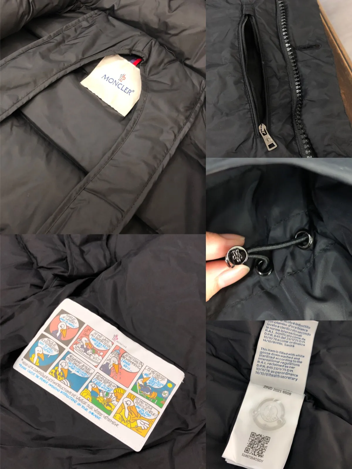 P1160 Moncler Classic Men's Men's Mid-Length Down Jacket, 90 down filling, raccoon fur collar, soft and textured fabric 👏 Continuous hot sale, the upper body is lighter and more comfortable. Size: 1 2 3 4 5