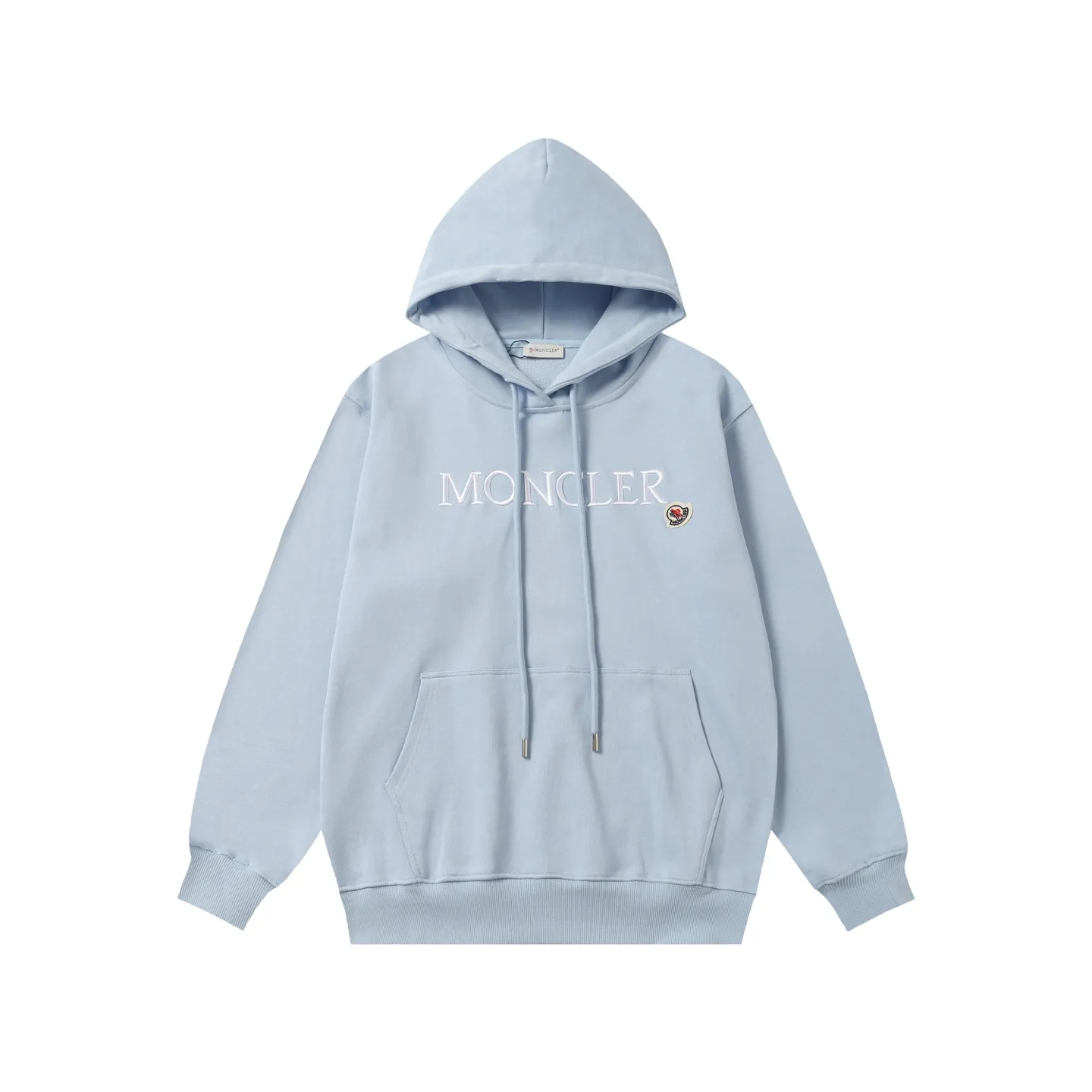 P246 Style number: 853 〈MONCLER〉 Mongolian embroidered hooded sweatshirt. The price of the Mongolian sweatshirt is actually quite advantageous. Those who have been to the counters should know that the price of the Mongolian hooded sweatshirt is not much higher than that of Gucci Burberry. It is just relatively low-key and unwilling to hype. It is a picture that you want to buy or not. The aloof existence... ✅Original custom-made with logo eyelets and hood ✅460g 100% cotton wool-eating fabric OS version is too big ✅Matched with the original high-weight double yarn thread ✅Correct three-needle and five-thread craftsmanship Chain edge Color: black white sky blue khaki Size S M L
