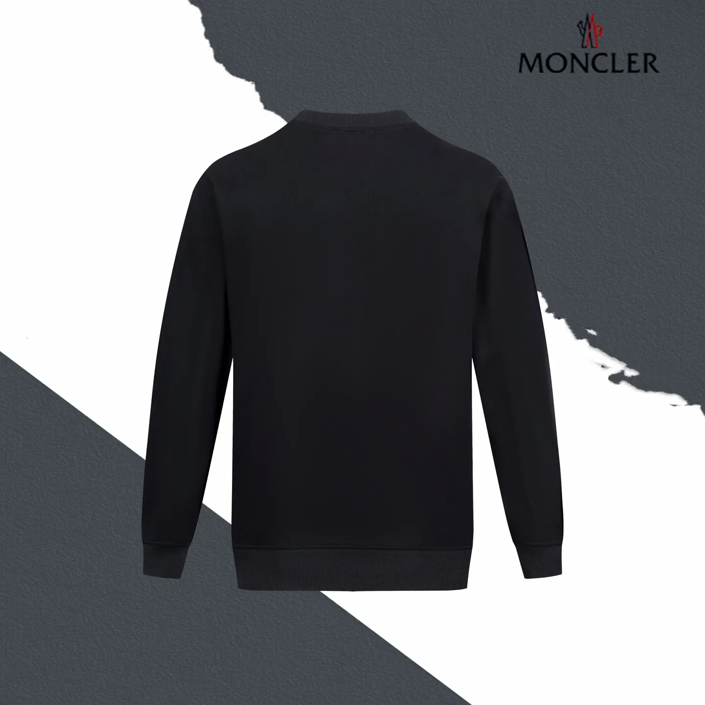 P230 model number SL334 MONCLER masked letter logo embroidered round neck sweatshirt. The fabric is made of 400g terry terry with a high weight of 95 cotton 5 hydrogen fiber 1×1 double yarn. It will not deform after washing for a lifetime. The same style for men and women. Official website details are the same. Full set of packaging. Complete three standards. Moisture-proof paper. Distinguish market currency. Feel free to compare OS version. Can wear up to 200 pounds. The upper body is comfortable and stylish. Color: black and white. Size: S-XL