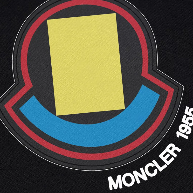 P240 Recommend the most popular Moncler masked 380g printed terry crew neck sweatshirt. Breathable pure cotton fabric. The texture is very soft and comfortable. No shrinkage, no deformation, no pilling). Original customized accessories. Collar label. Wash mark. Hang tag. Packaging (perfect details). Color: White. Black. Size: XS S M L.