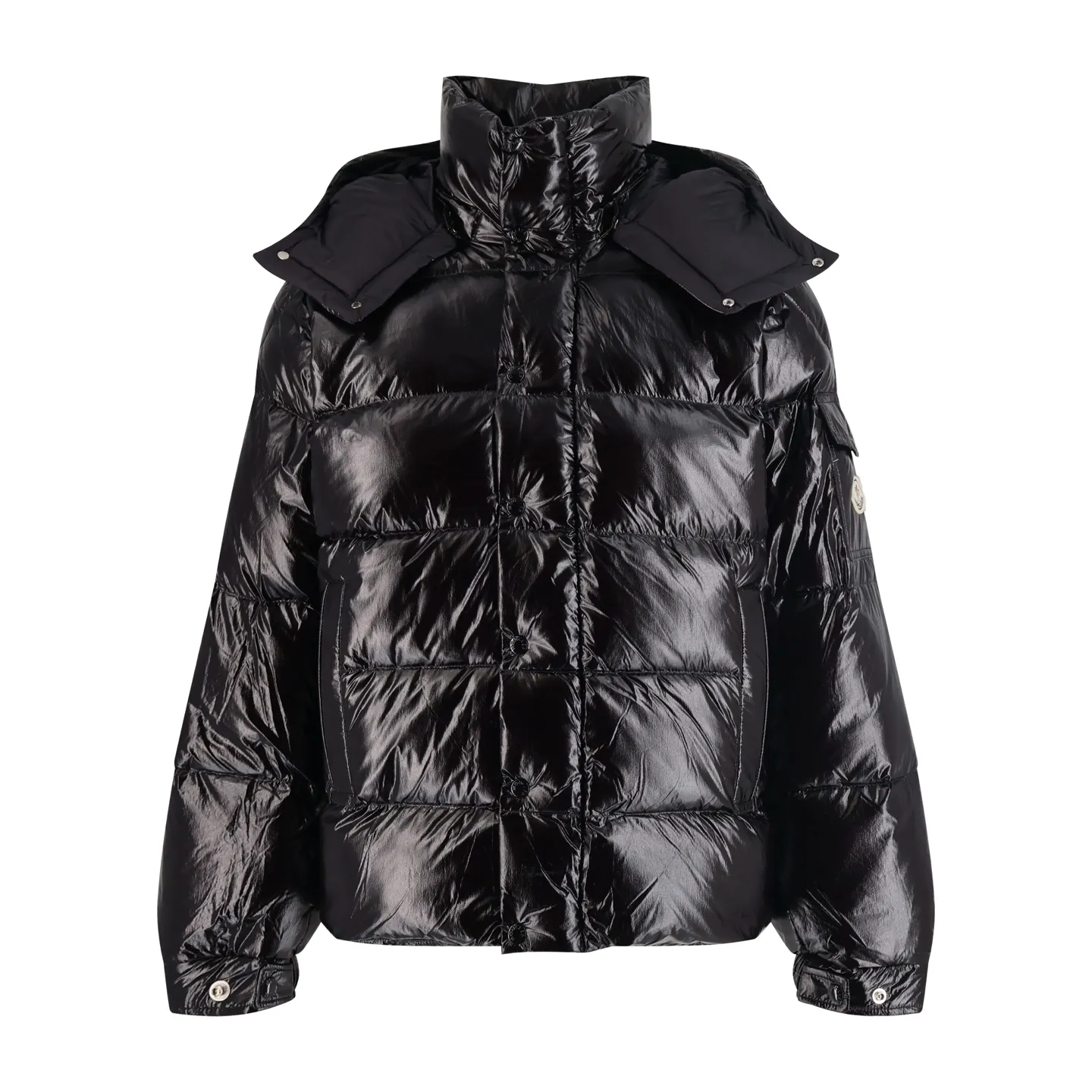 P1110 Moncler 70th Anniversary Lacquered Down Jacket (Black) Moncler 70th Anniversary Limited Series, supplied to Bosideng OEM fabric factory in Shengze Town, Wujiang District, Suzhou. The gloss and support density are 100% restored. Fabric: 100% nylon, lining: 100% nylon, high-density matte nylon fabric, four-layer construction to prevent leakage and velvet leakage. , NFC induction anti-counterfeiting chip, mobile phone pop-up window to enter the official website, national standard 90% pure white duck down, exclusive use of top-grade down on the market, never fake goose down, etc. A series of misunderstandings such as high density, full set of auxiliary materials and hardware mold opening, no doubt about the quality, high down filling, excellent windproof and warm performance. Size:1-2-3-4-5