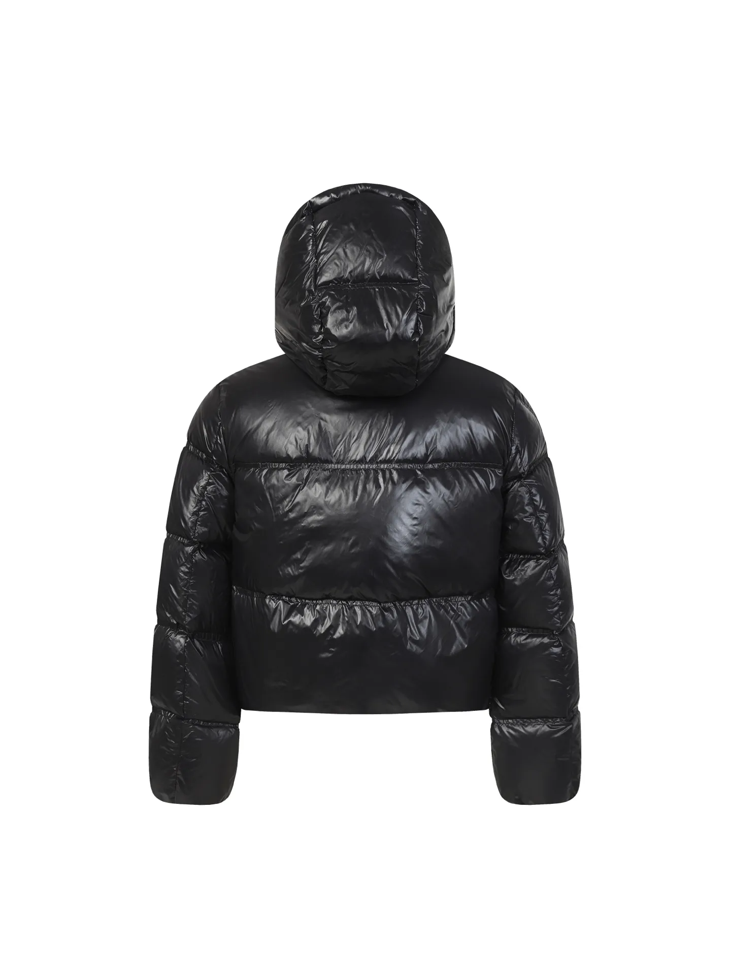 P920 Moncler/Meng Mouth Women's Square Quilted Hooded Short Down Jacket Fabric selection: Selected high-density super laqué nylon fabric, matched with lightweight down filling, and nylon lining design, which ensures excellent thermal performance while showing an avant-garde urban style.  Craftsmanship and details: The short silhouette is paired with innovative super laqué nylon fabric, which presents a unique glossy texture and perfectly blends functionality and fashion. Breakthrough asymmetrical tailoring, with double-button closure system. Three-dimensional geometric quilting technology, creating visual hierarchy through differentiated quilting sizes on the body and sleeves. Detachable and adjustable hood design to meet various dressing needs. Double closure system (zipper + snap button) ensures windproof and warm. Multifunctional storage space: zipper security pocket + snap-button chest pocket. Drawstring hem design, the tightness can be adjusted freely. 90 national standard high-quality white duck down: Selected high-loft down, weighing 210g, light and warm, with excellent temperature locking performance and good resilience.  Accessories: Customized armband Customized snap button Customized zipper puller Color: black/beige/green SIZE: 1/2/3/4