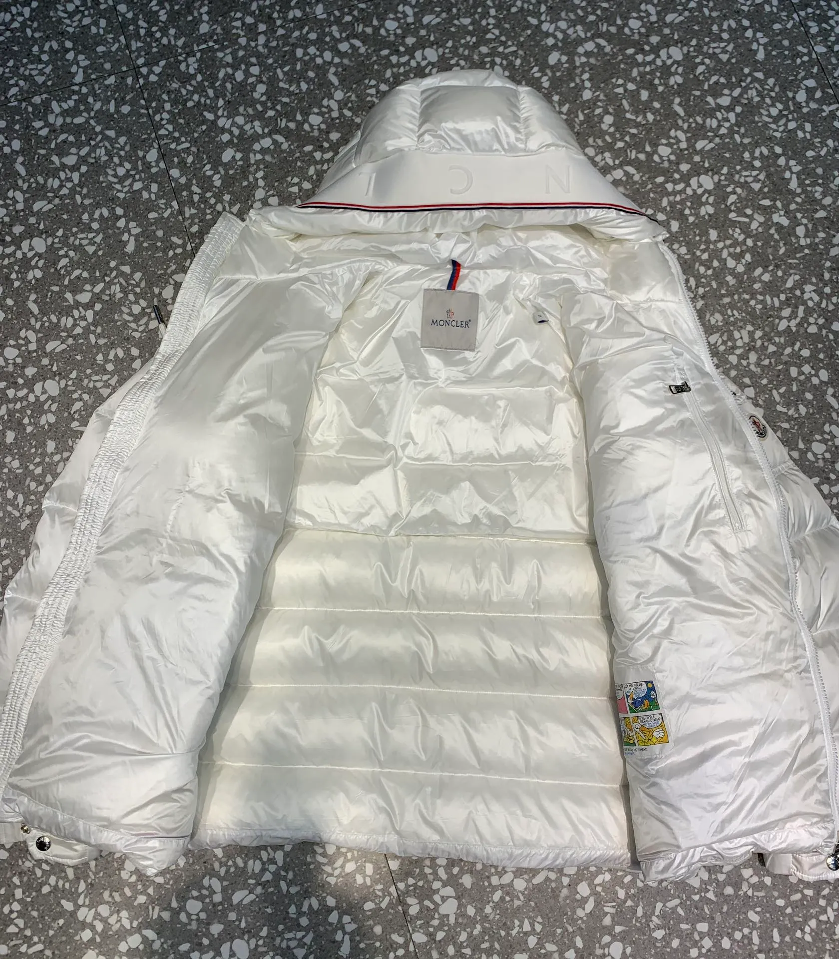 P800 🆕❤️2023🆕Moncler new Pavin short hooded down jacket, same style for men and women Color: black, white Size: 12345
